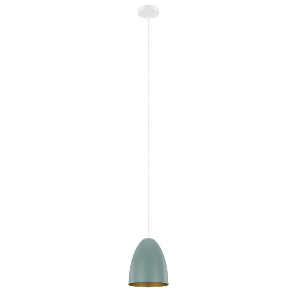 Modern Gold Bowl Pendant Light with LED and Incandescent Options