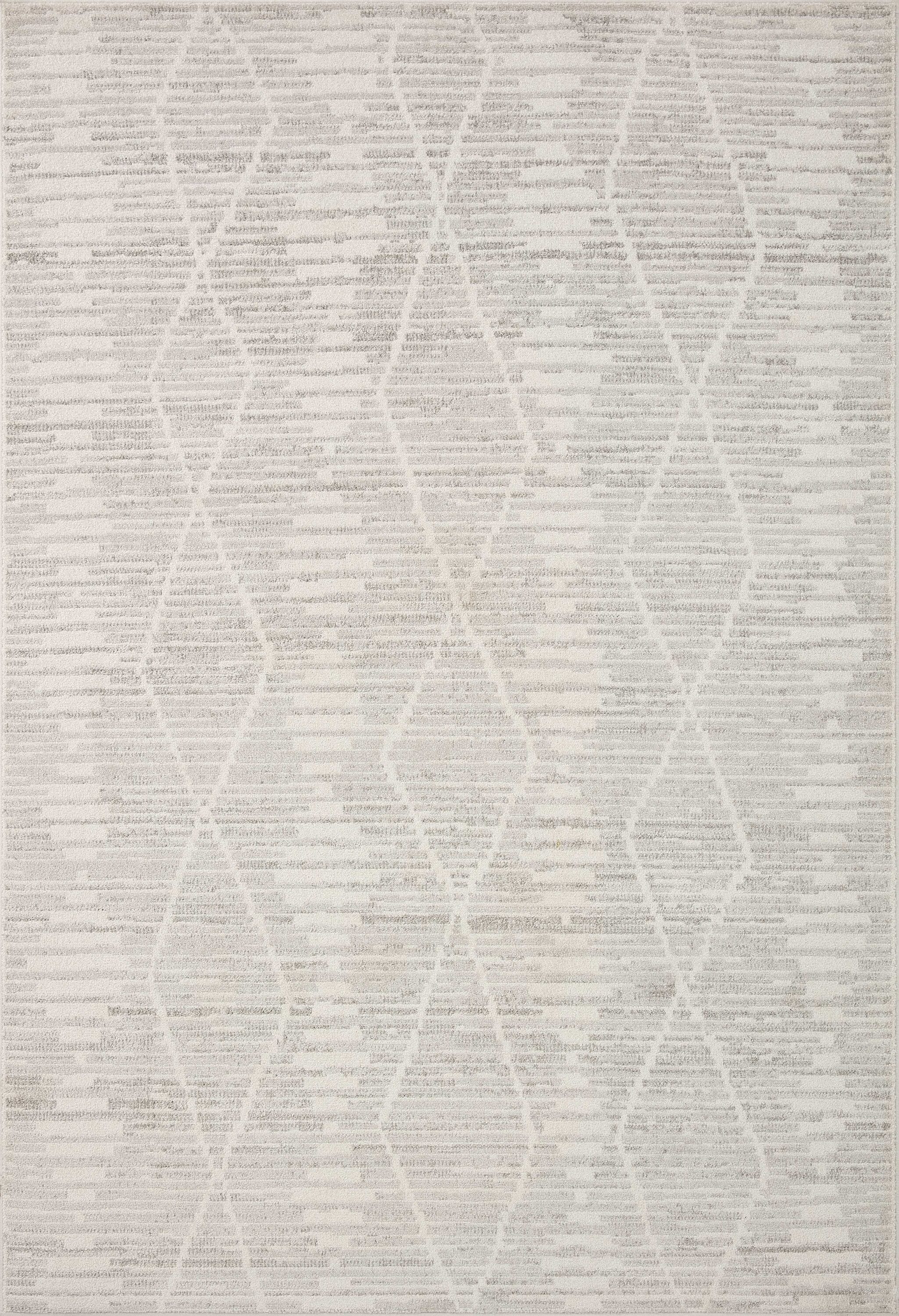 Loloi II Kamala Ivory / Silver 6'-7" x 9'-6" Area Rug