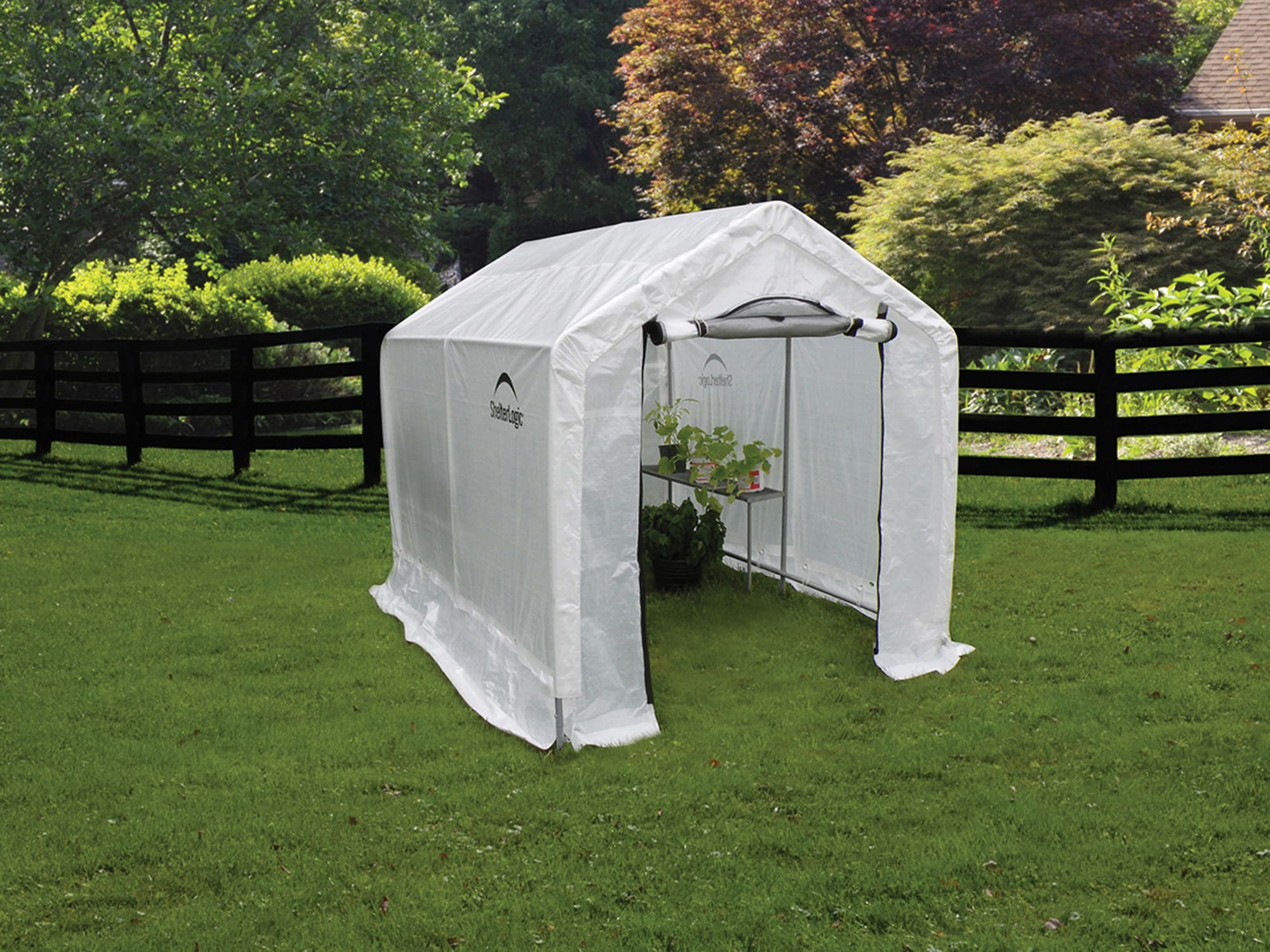 ShelterLogic GrowIt 6' W x 7' D Hobby Greenhouse