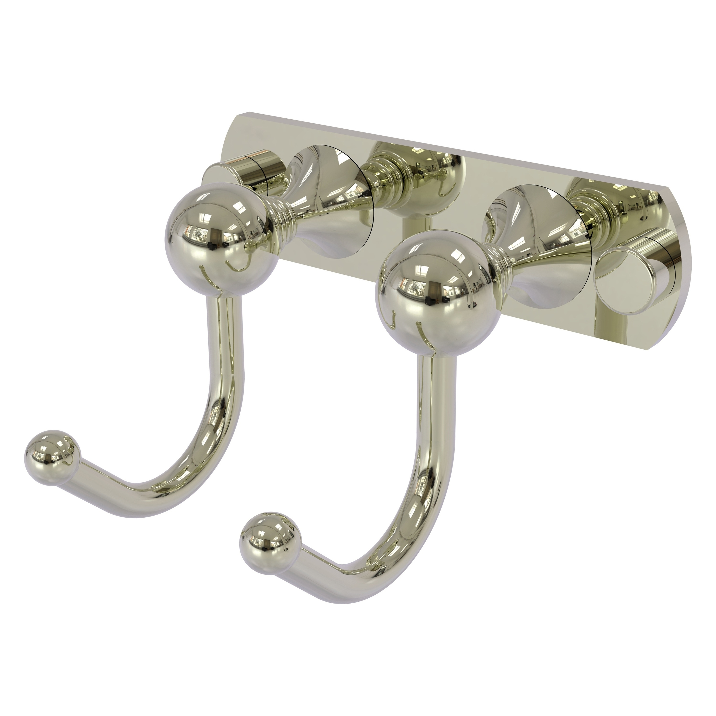 Allied Brass SL-20-2-PNI Shadwell 2 Position Wall Mounted Robe Hook