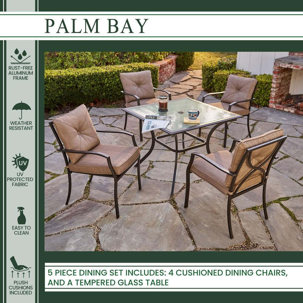 4 - Person Square Outdoor Dining Set