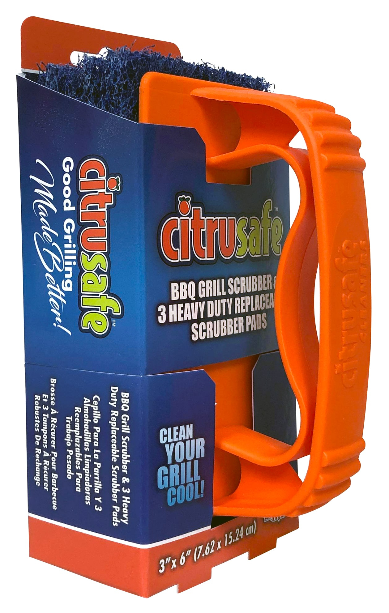 Citrusafe CitruSafe Grill Scrubber 3 pc