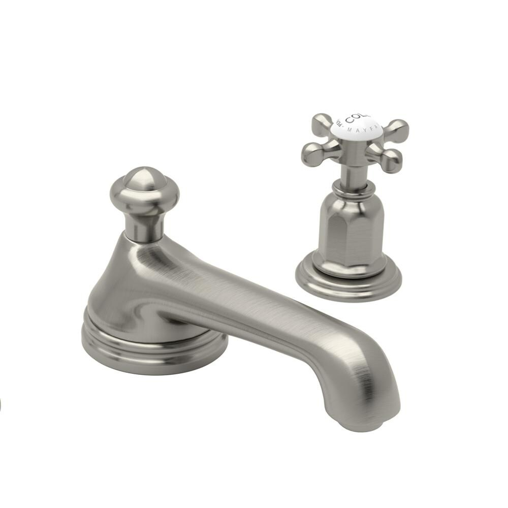 Edwardian Widespread Lavatory Faucet With Low Spout