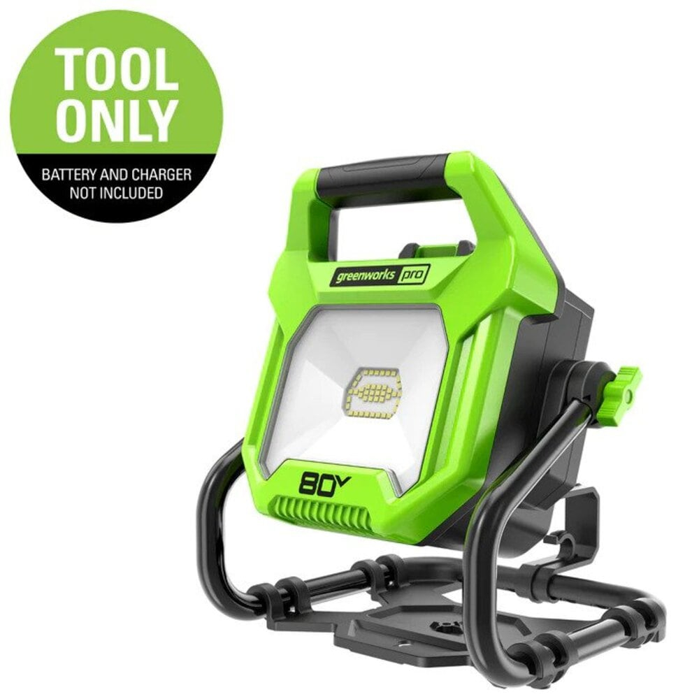 Greenworks Pro 80V (AC/DC) 2500-Lumen LED Work Light, Tool Only