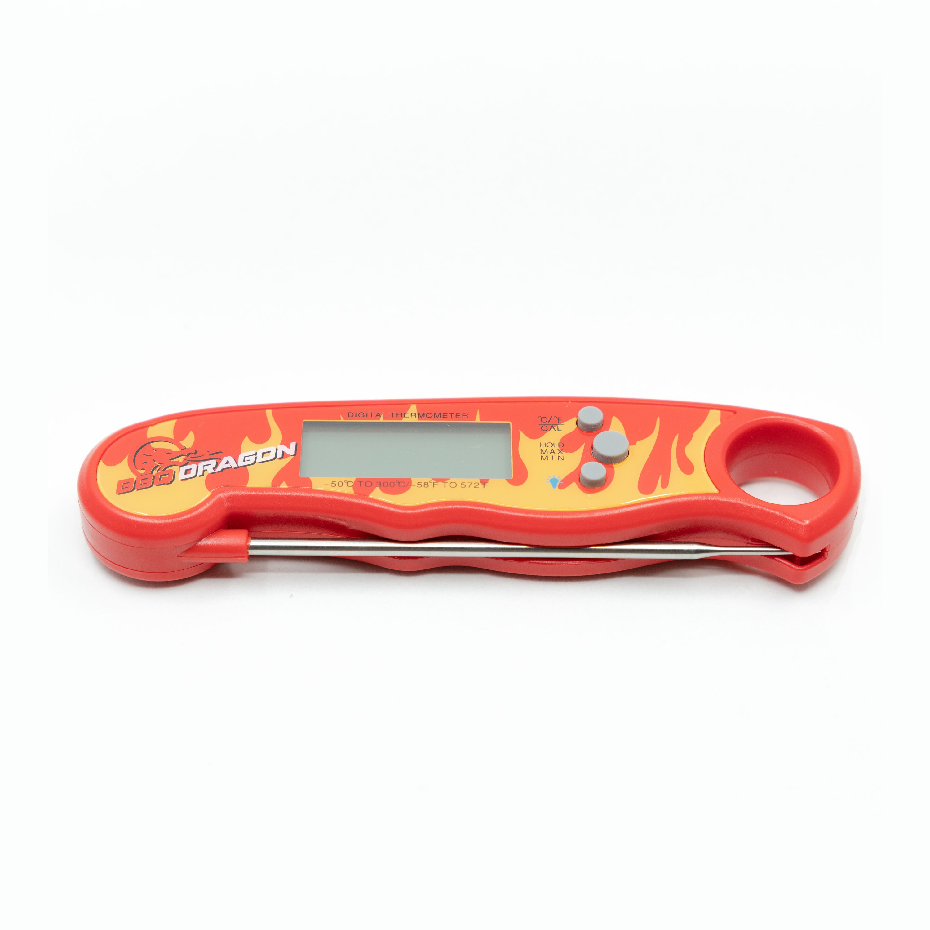 BBQ Dragon Meat Thermometer Digital - Waterproof Instant Read Food Thermometer for Cooking, Baking, & Grilling - Digital Meat Thermometer with Probe - Kitchen Thermometer for Cooking & Candy Making