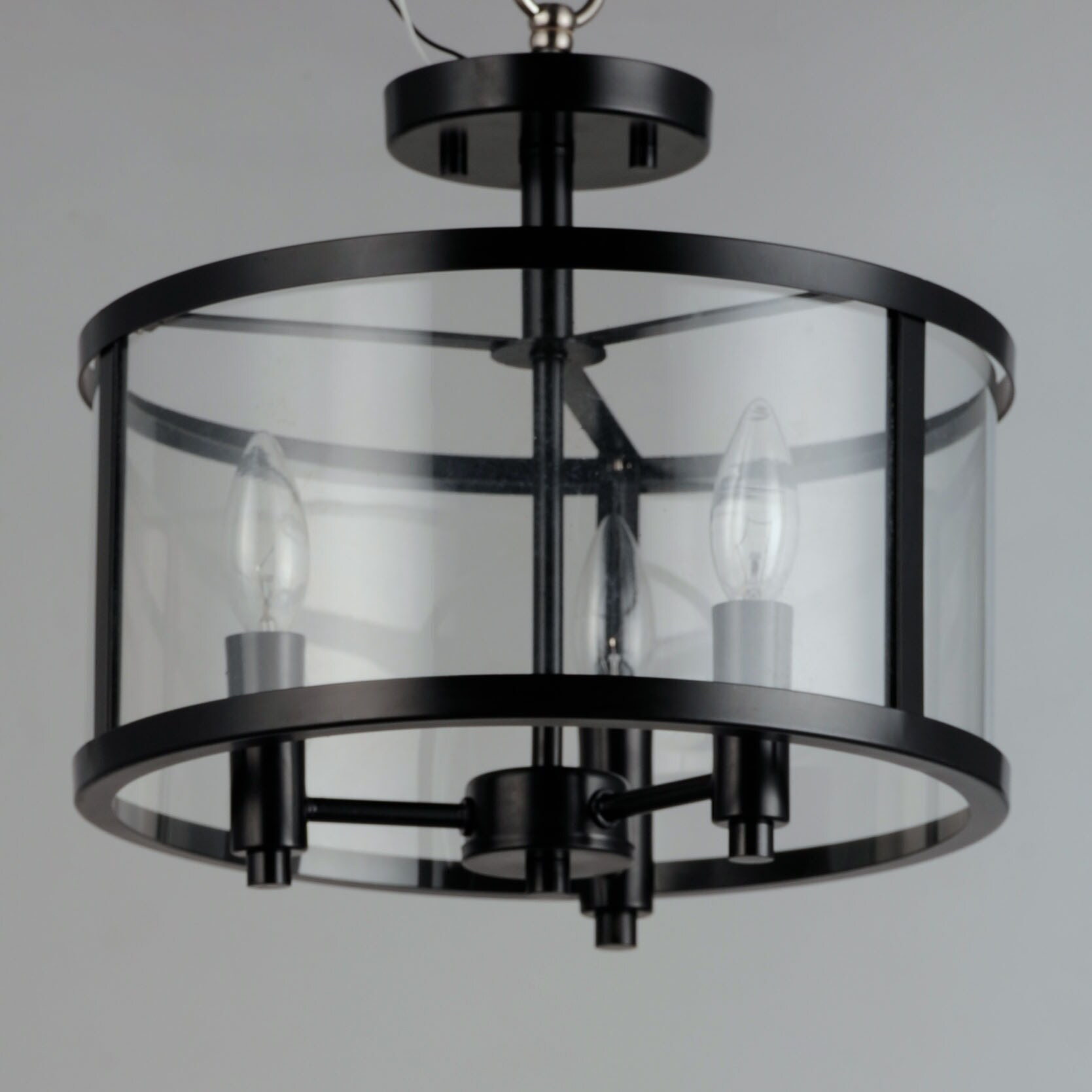Maxim Lighting - Three Light Semi Flush Mount - Sentinel - Three Light