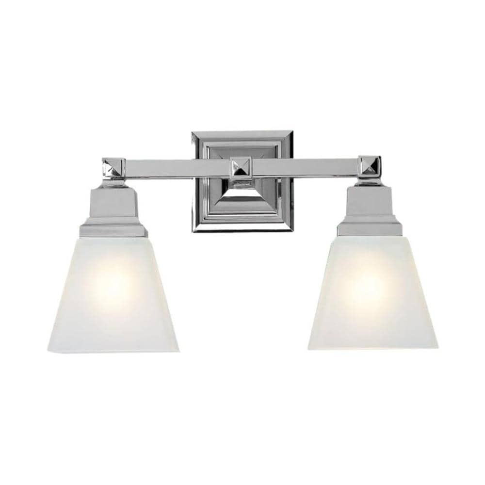 Livex Lighting Mission 2 - Light Vanity in  Polished Chrome