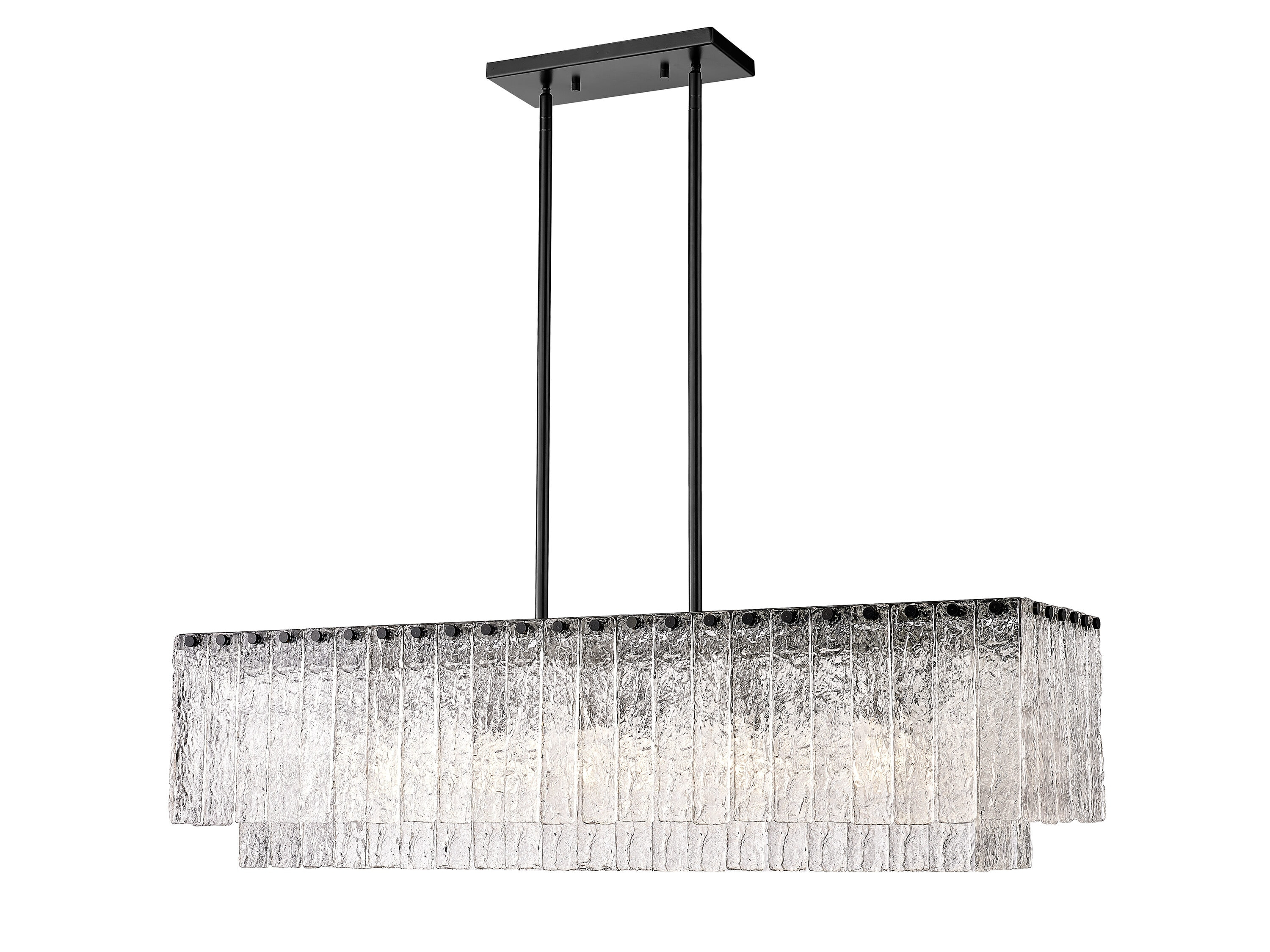 5 Light Island In Contemporary Style-11.5 Inches Tall And 11.75 Inches Wide-Matte Black Finish Z-Lite 1943-42L-Mb