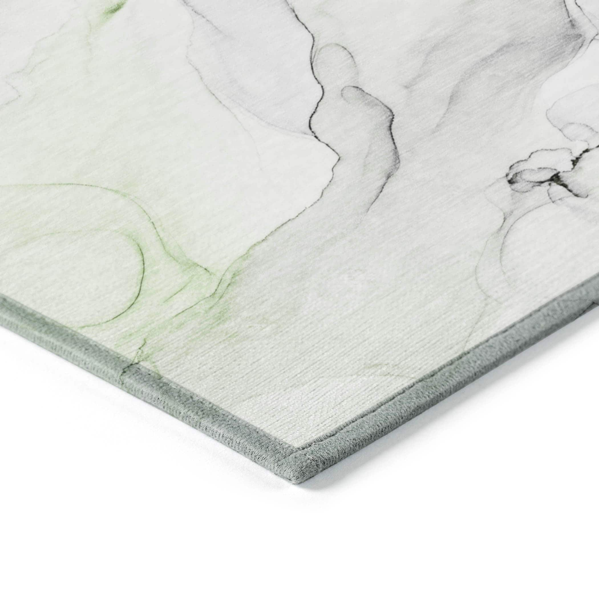 Addison Rugs Chantille ACN515GE 8 x 10 (ft) Polyester Green Rectangular Indoor/Outdoor Geometric Machine washable Area rug