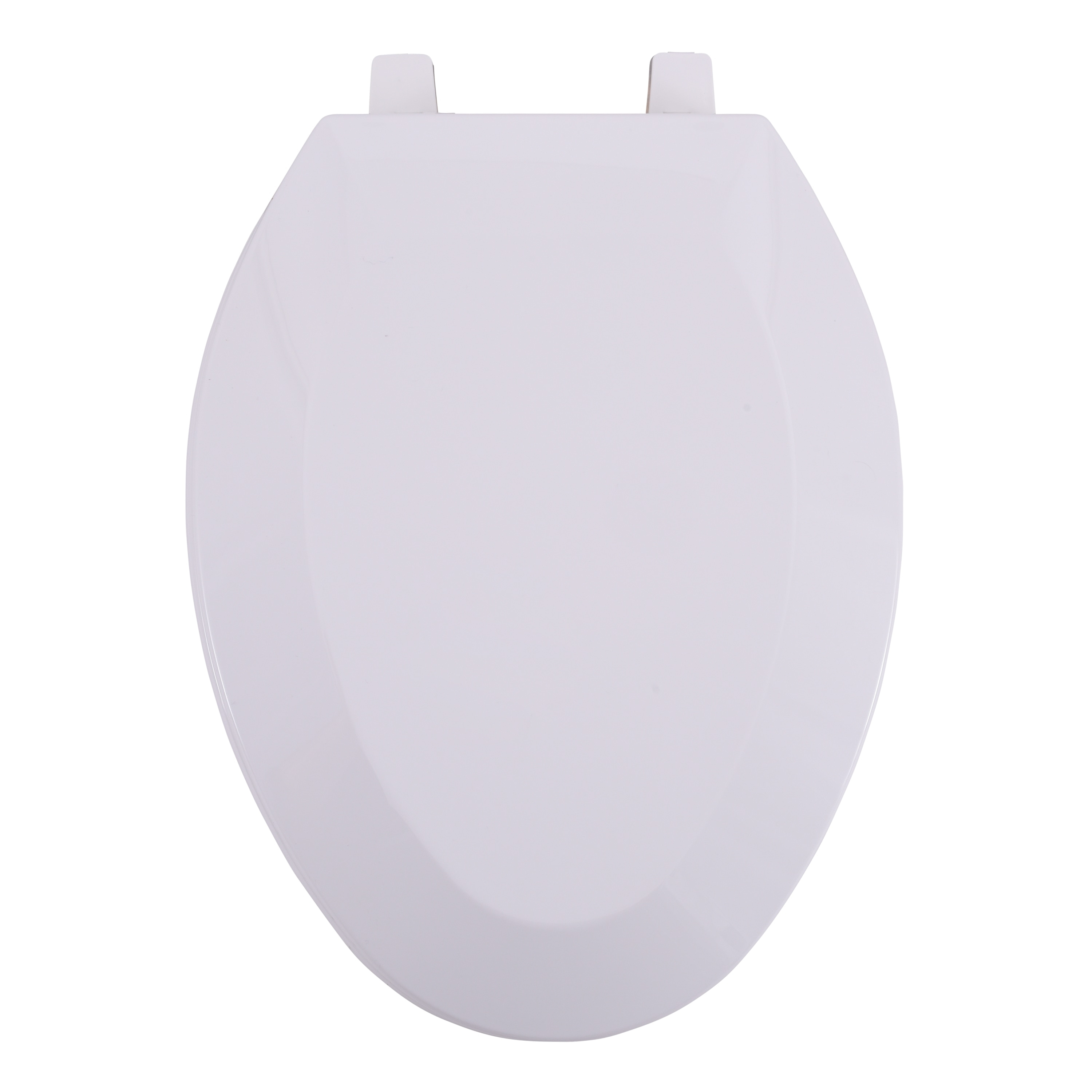 EZ-FLO 65903 Elongated Plastic Toilet Seat with Lid, White