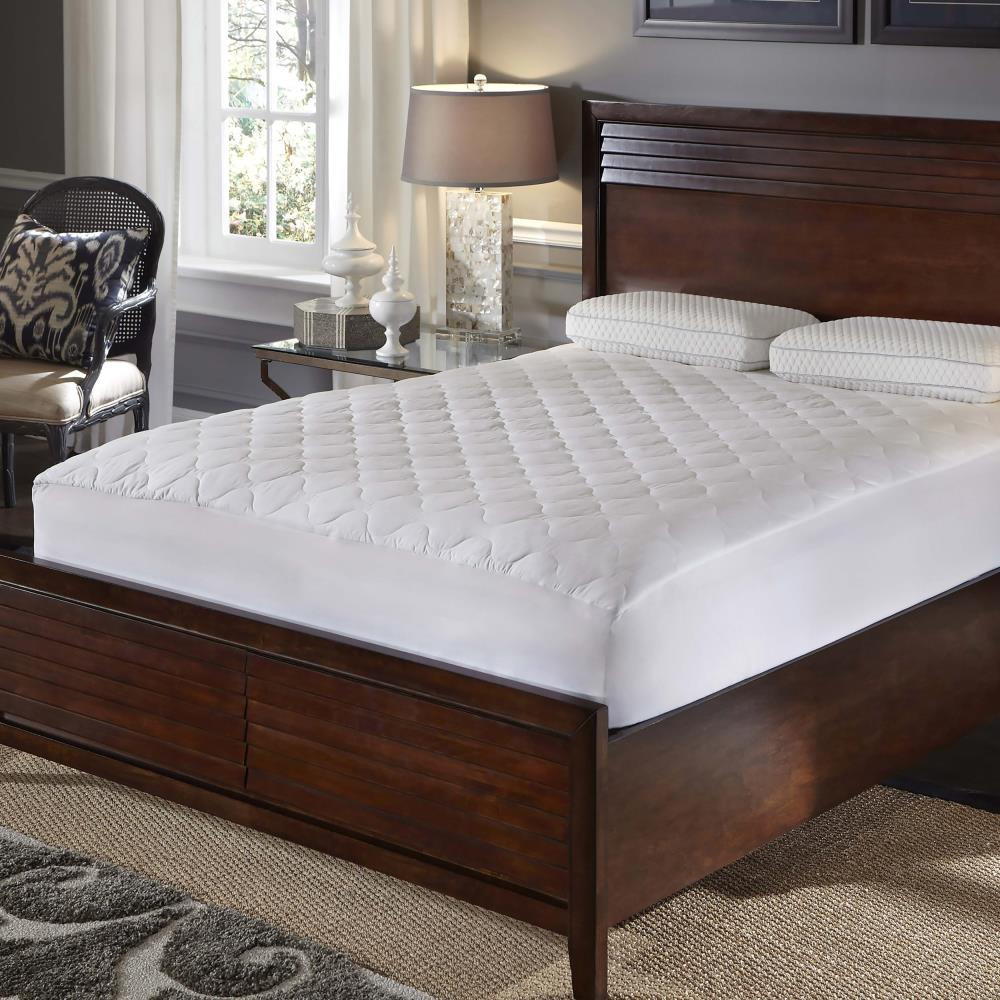 Hotel Laundry Full Triple Protection Waterproof Mattress Pad: Shrink-Resistant, Machine Washable, Fits Up to 20-inch Mattress