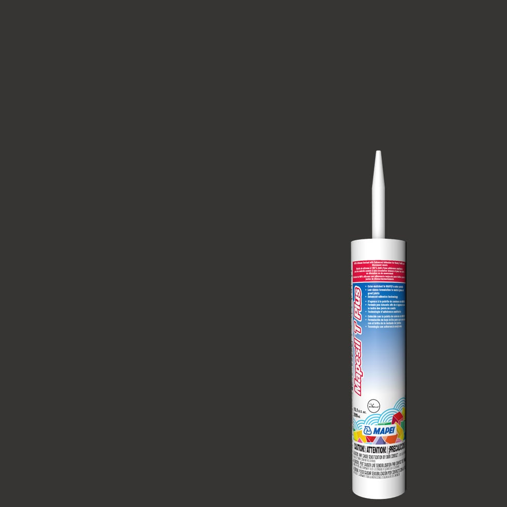 MAPEI Mapesil T Plus 10.1-oz Tile & grout Jet Black #5118 Silicone Caulk