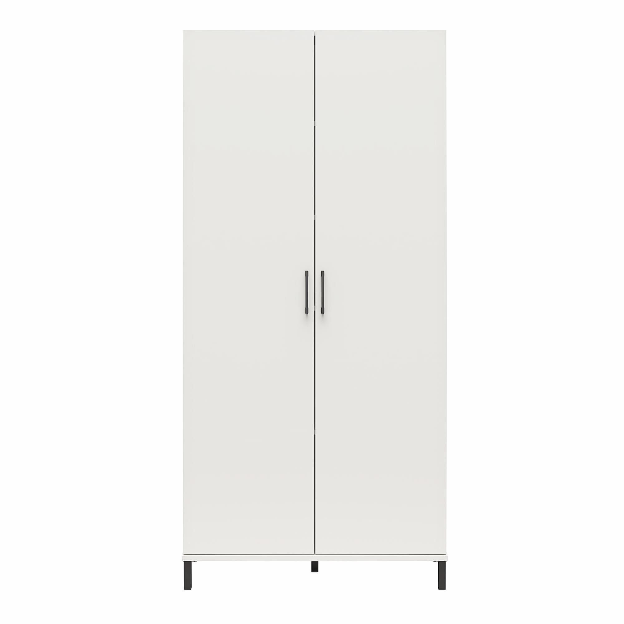 Versa 36" Wide 2 Door Storage Cabinet, White
