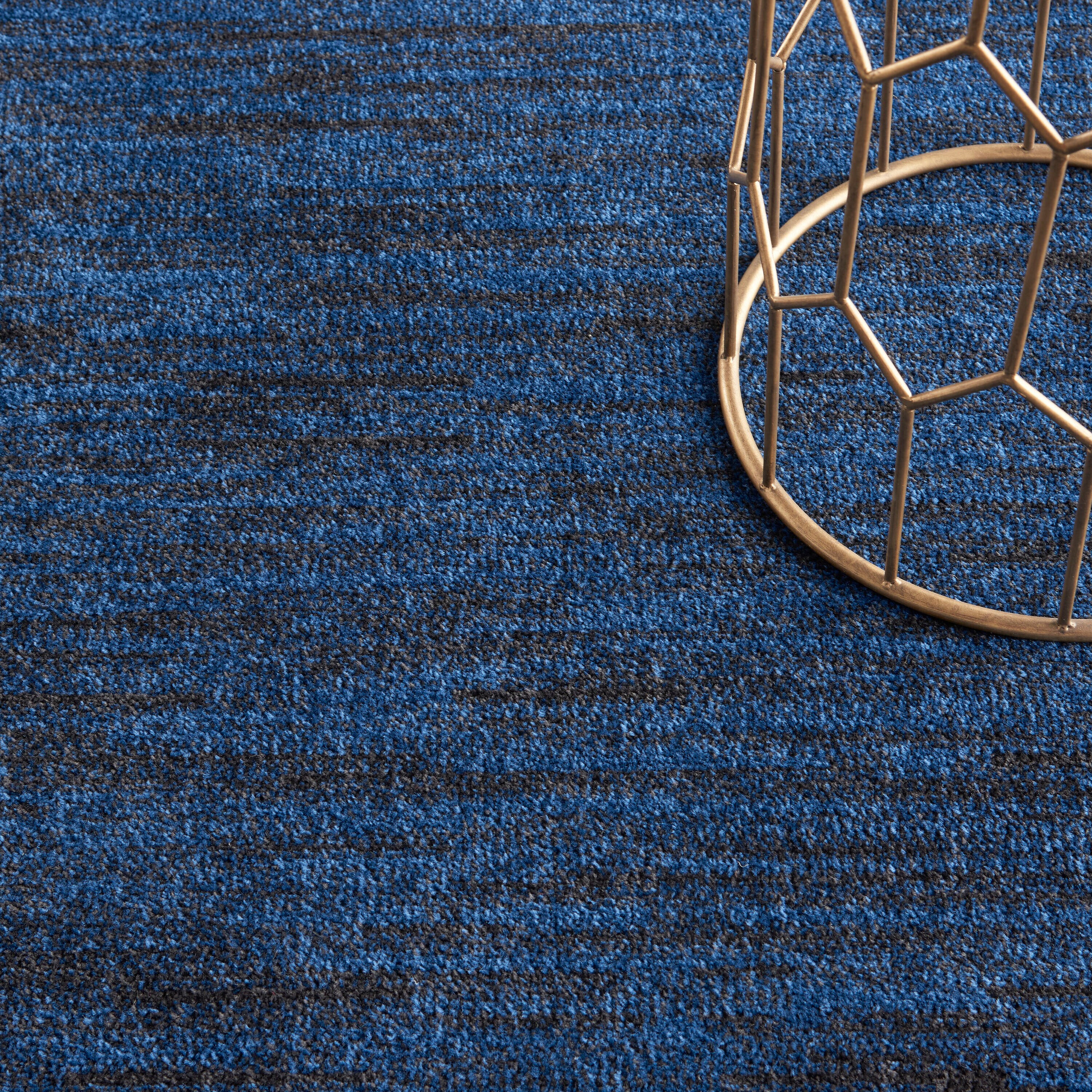 Nourison Essentials Indoor/Outdoor Midnight Blue 4' x 6' Area Rug, (4x6)