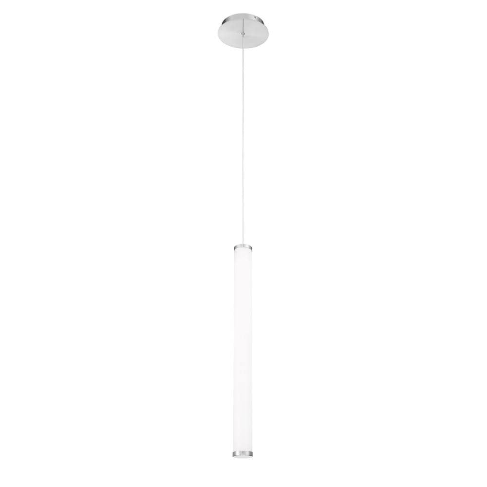 Brushed Nickel LED Indoor/Outdoor Pendant Light