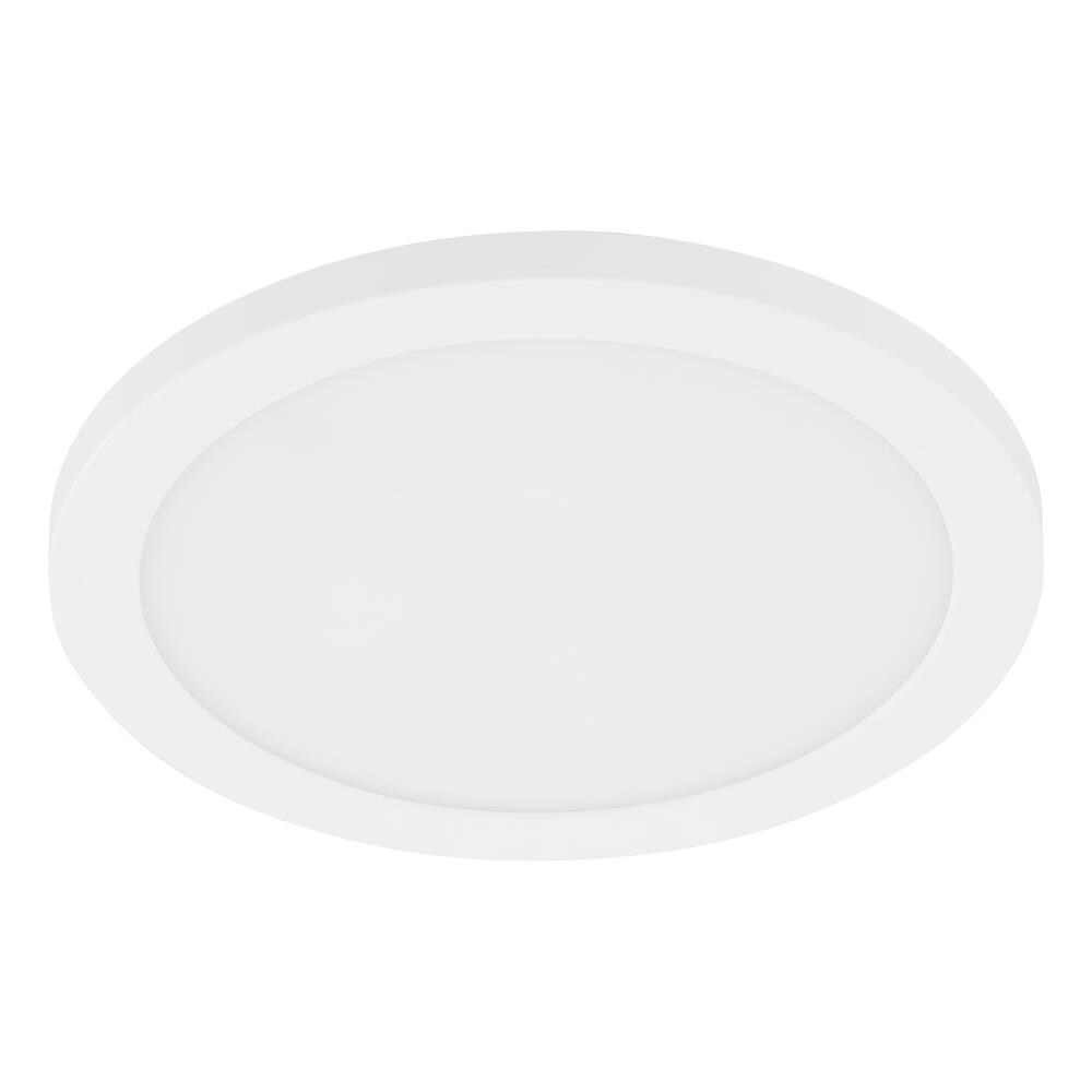 EGLO Trago 9 1 -Light 8.86-in White Flush Mount Light ENERGY STAR Certified