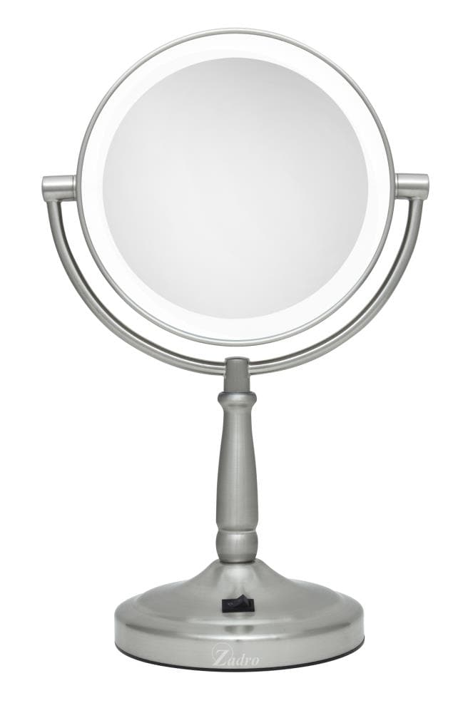 Zadro LED Lighted Makeup Mirrors for Women w/ Magnification & Cordless