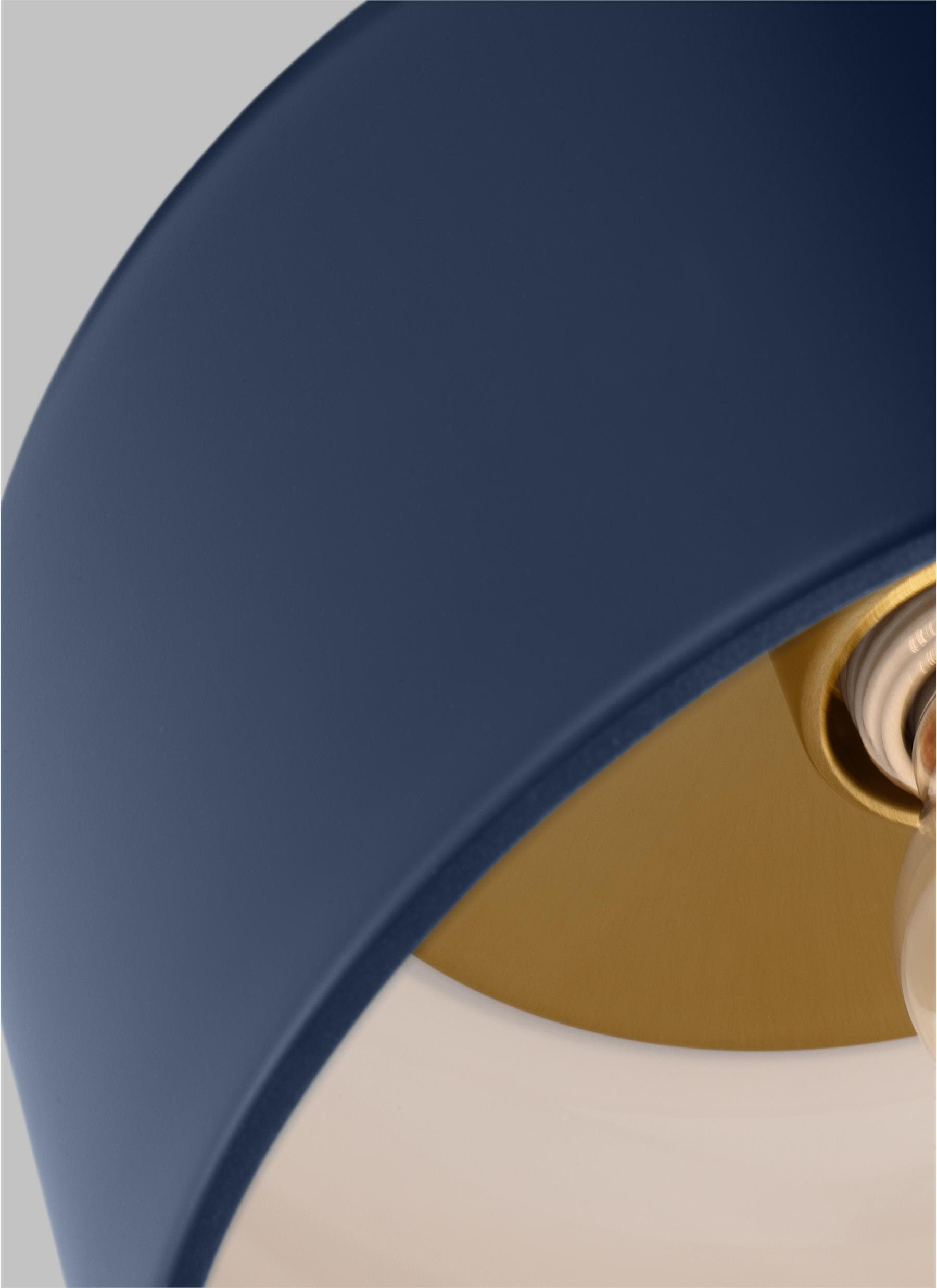 Olaf Flush Mount Light - Blue / 10.75"Dia