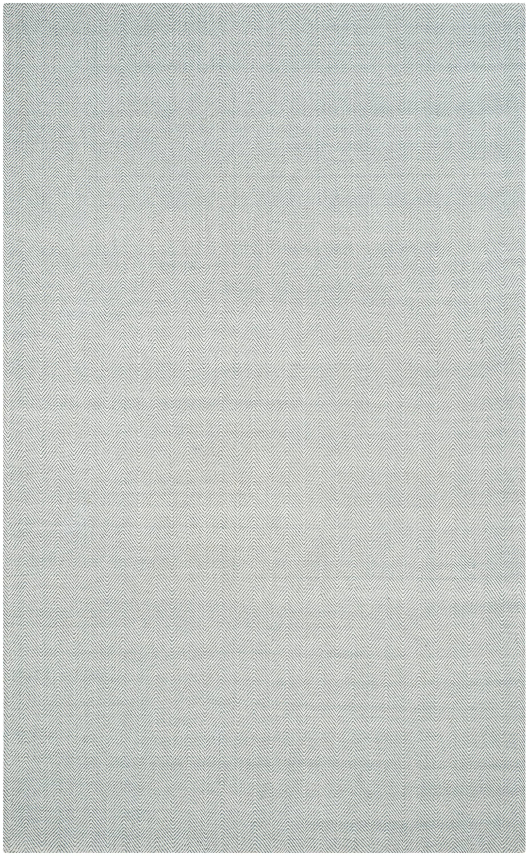 SAFAVIEH Marbella Pompeii Chevron Area Rug, Light Blue, 6' x 9'