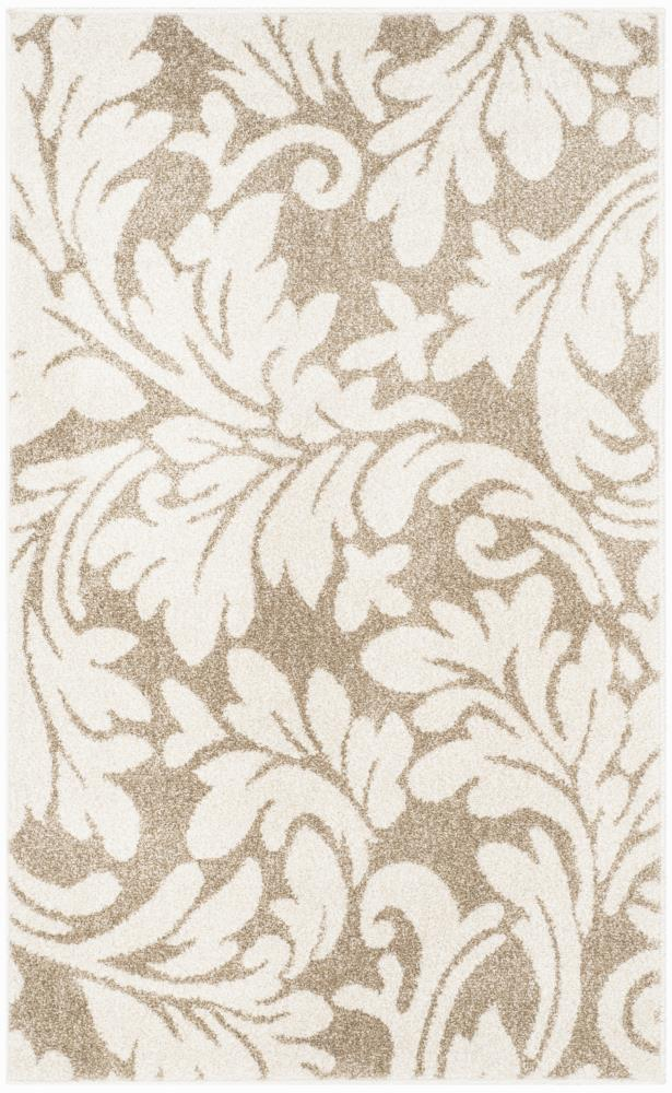 SAFAVIEH Amherst Thorburn Floral Area Rug, Wheat/Beige, 2'6" x 4'