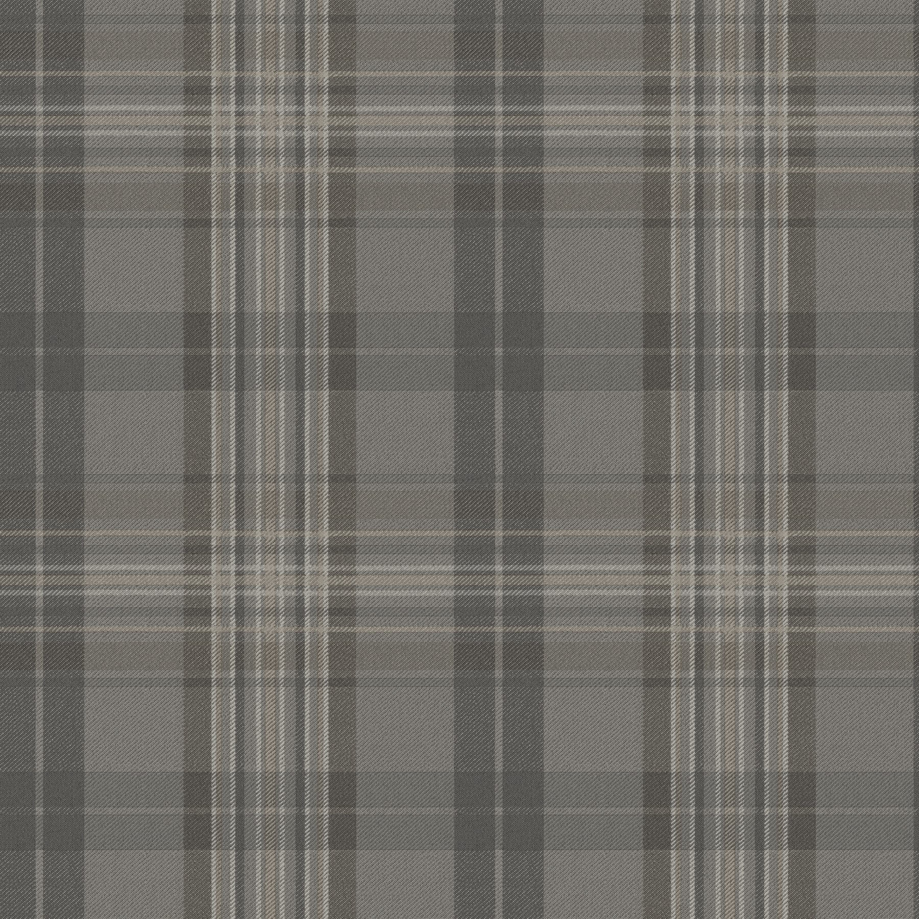 Chesapeake Austin Charcoal Plaid Wallpaper