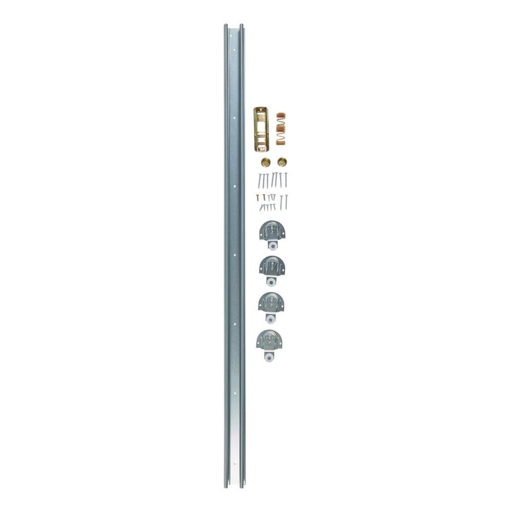 V770 By-Pass Door Hardware Set with Dial Action Hanger