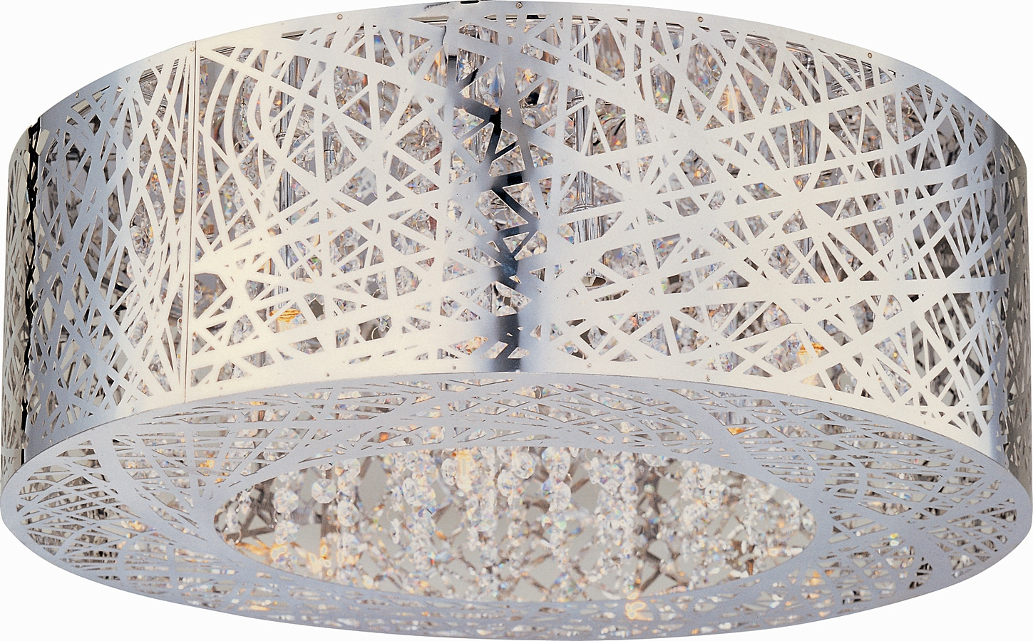 ET2 Lighting - Inca-9 Light Flush Mount in Contemporary style-23.5 Inches wide