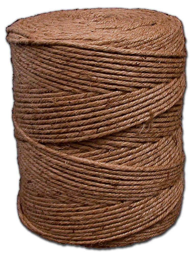 T.W. Evans Cordage  2 Poly 28 Jute Twine 10 Pound Tube