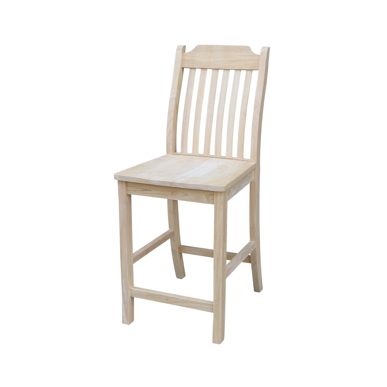 Mission Counter height Stool - 24" Seat Height