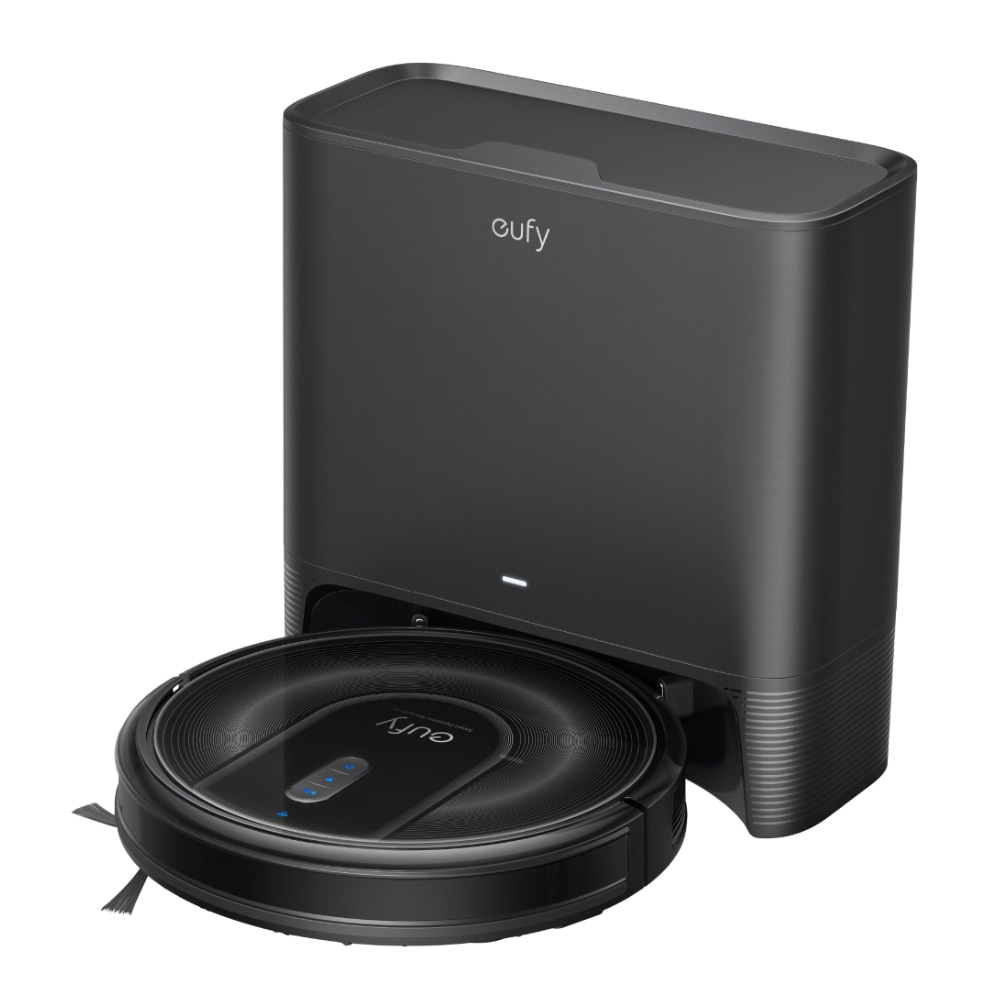 eufy Clean RoboVac G35+ Robot Vacuum with 45-Day Auto-Empty Station, 2500Pa Suction Power, New
