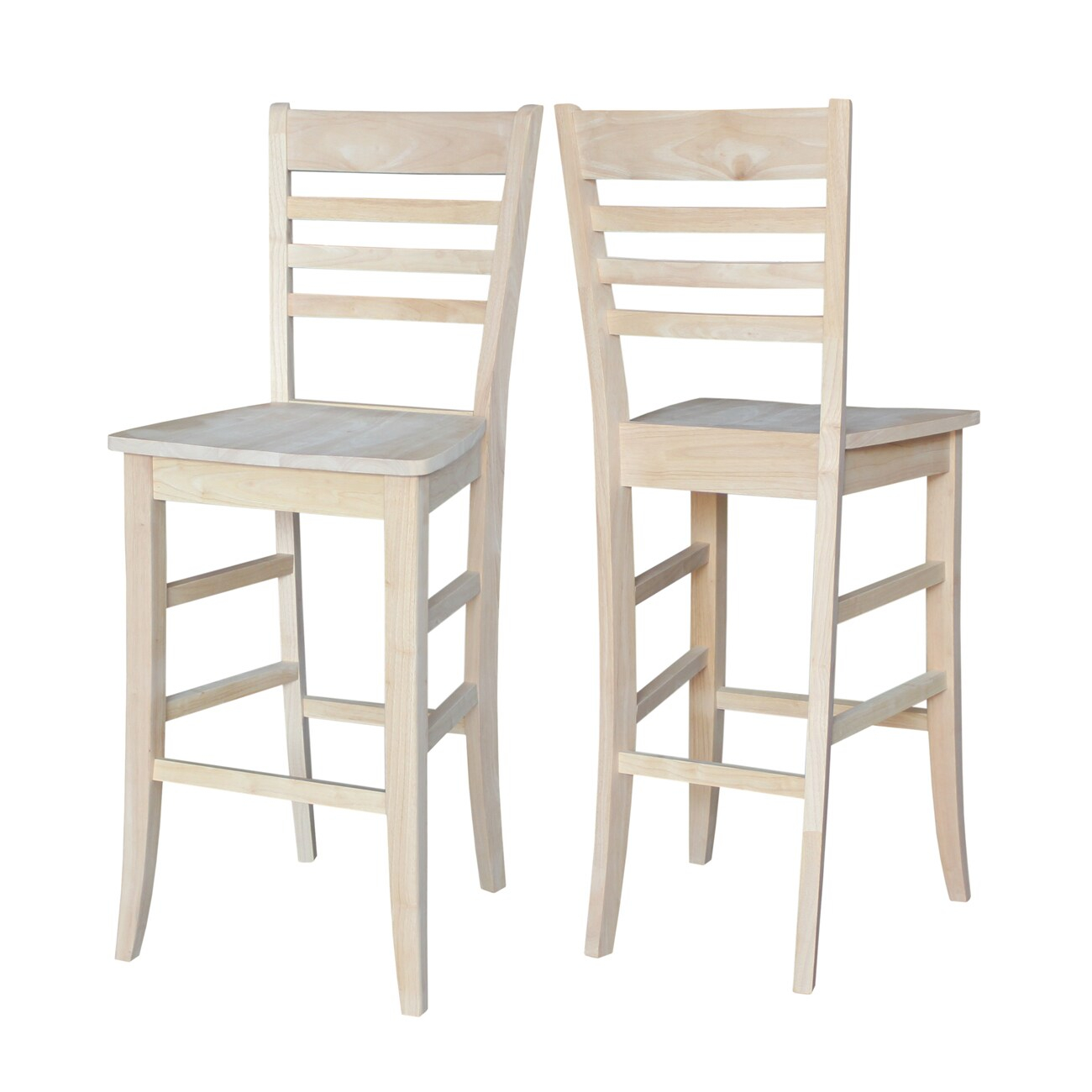 Roma Unfinished Bar Height Stool