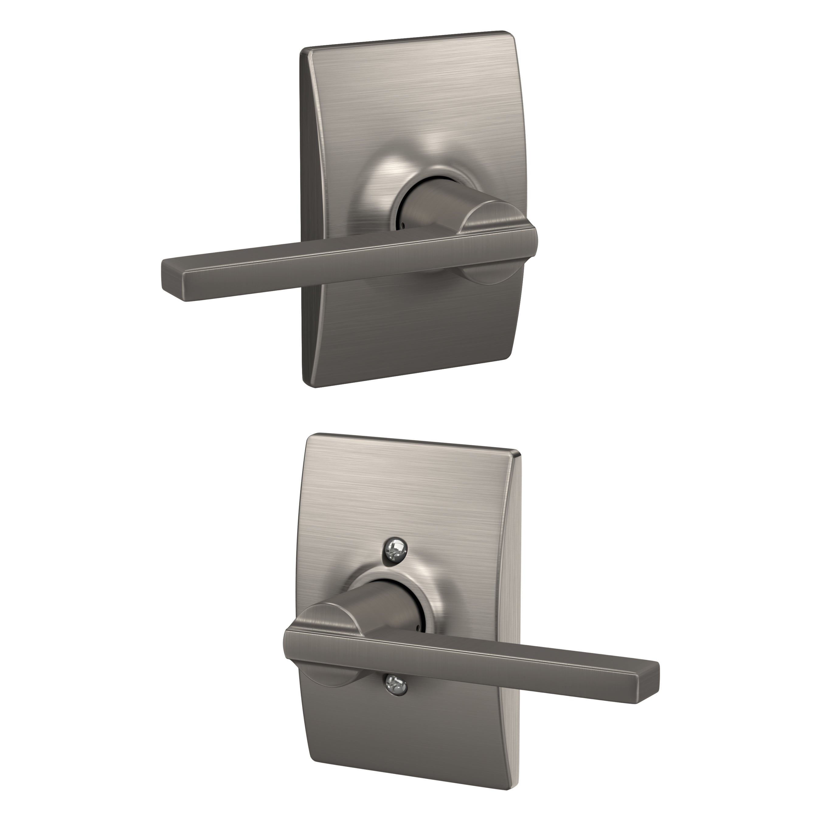 Latitude Passage Door Lever with Century Rosette