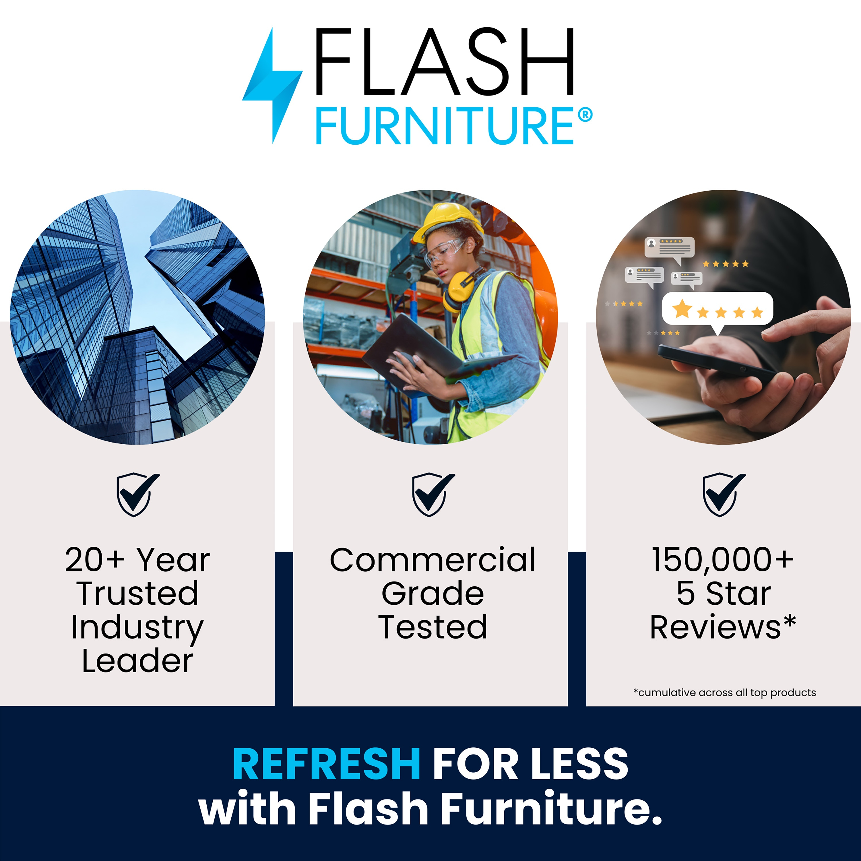 Flash Furniture HERCULES Series Black 3 Circle Back Metal Restaurant Chair - Walnut Wood Back & Seat