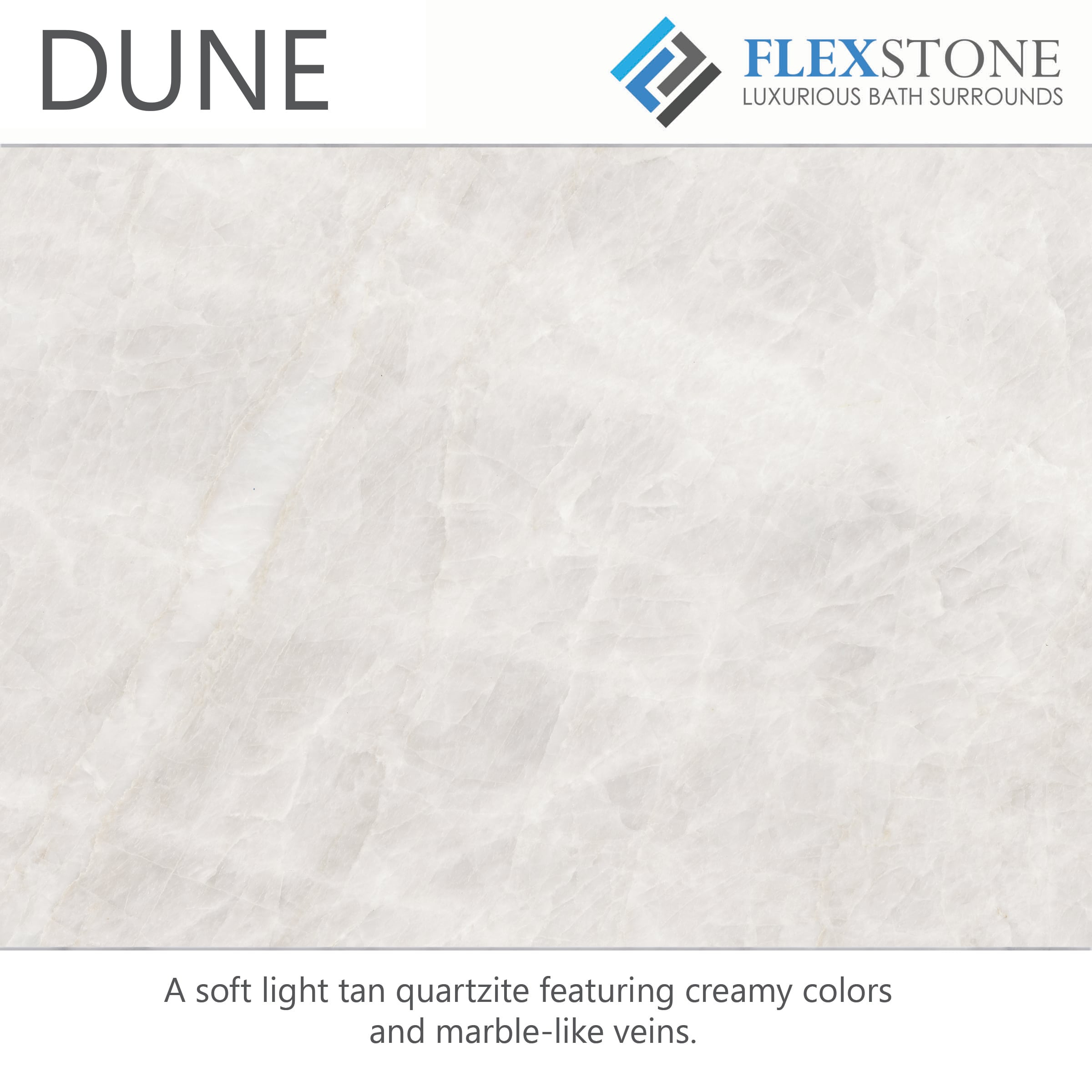 FlexStone Elite 60"W x 32"D x 60"H Alcove Bathtub Surround