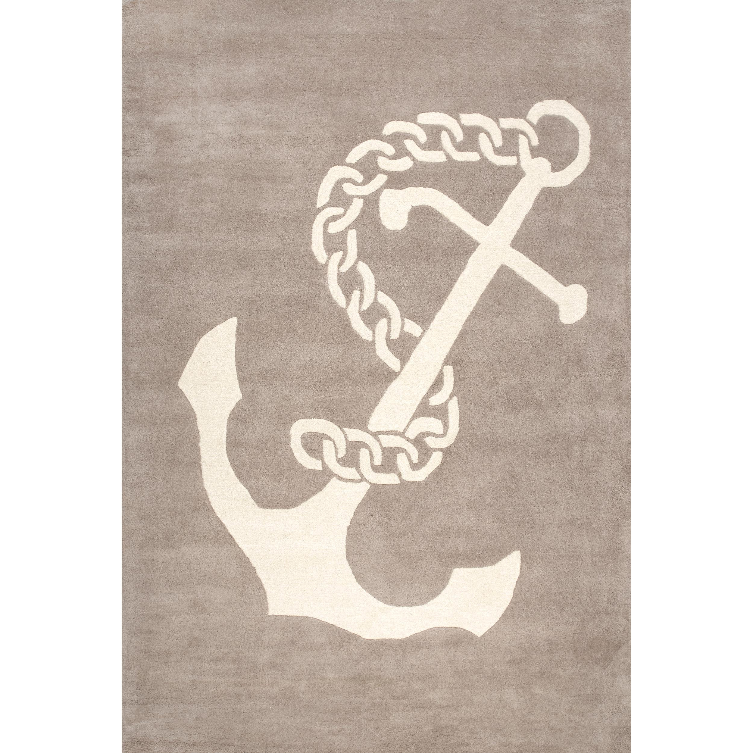 nuLOOM Hand Tufted Set Sail Area Rug, 2' x 6', Beige