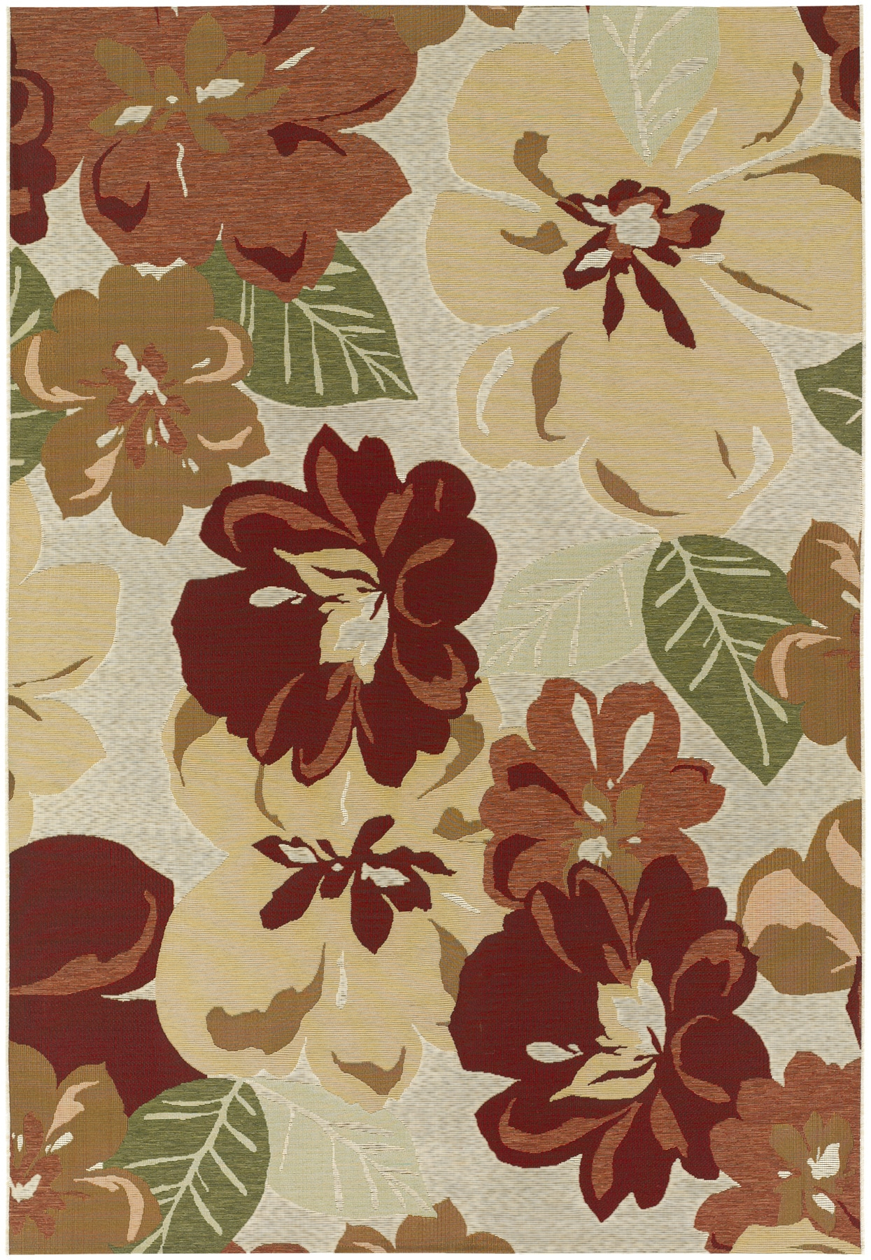 Dolce Novella Rose Bud Floral Synthetic Area Rug - 2'3" x 3'11"