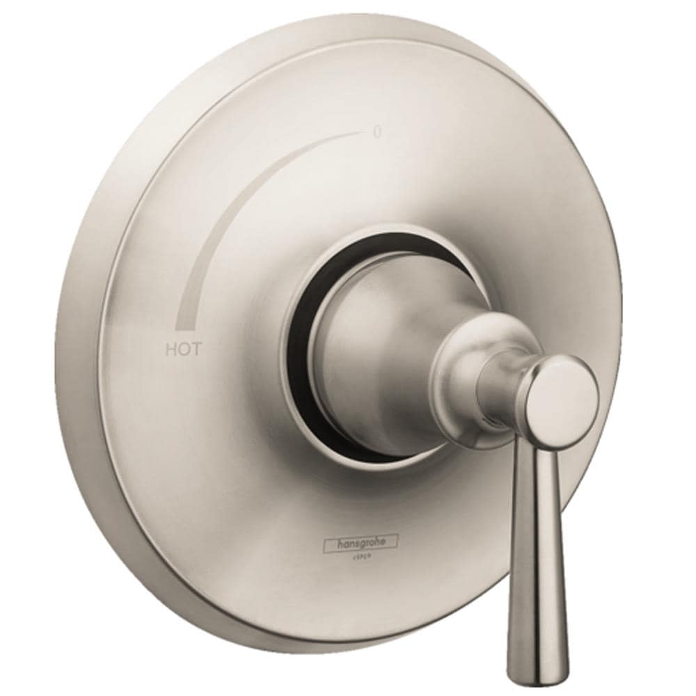 Hansgrohe Joleena Transitional 1-Handle 7-Inch Wide Pressure/ Shower Balance Valve Trim Only In Chrome, 04779000