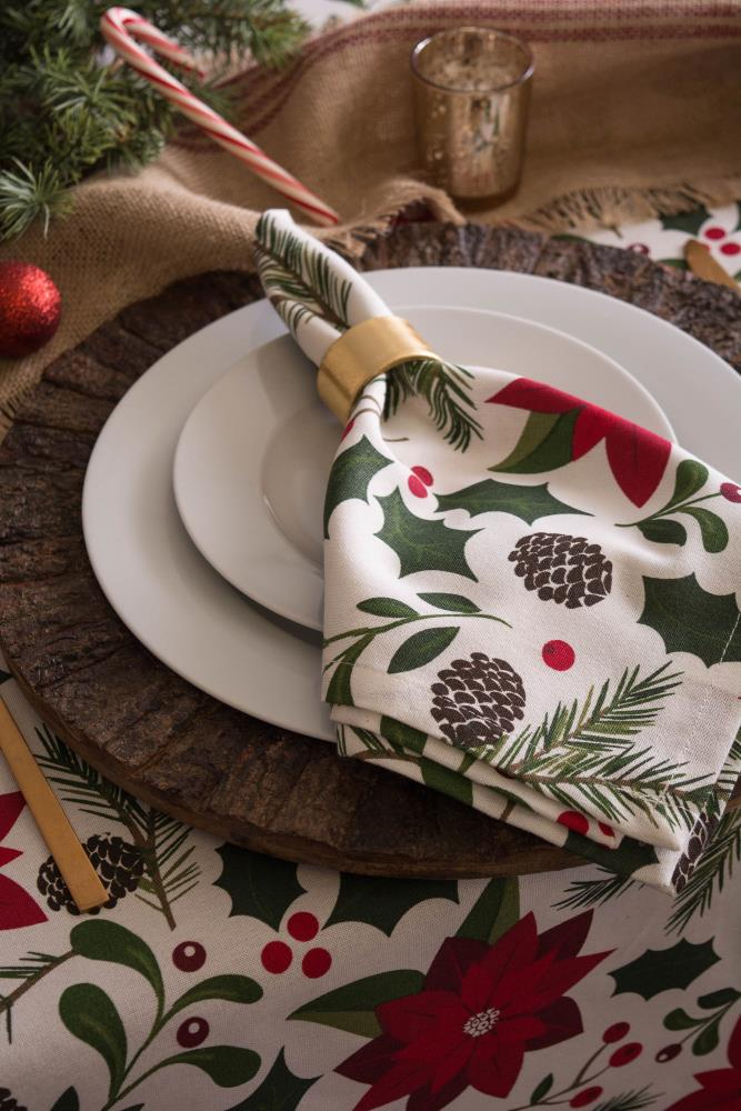 Woodland Christmas Napkin (Set of 6)