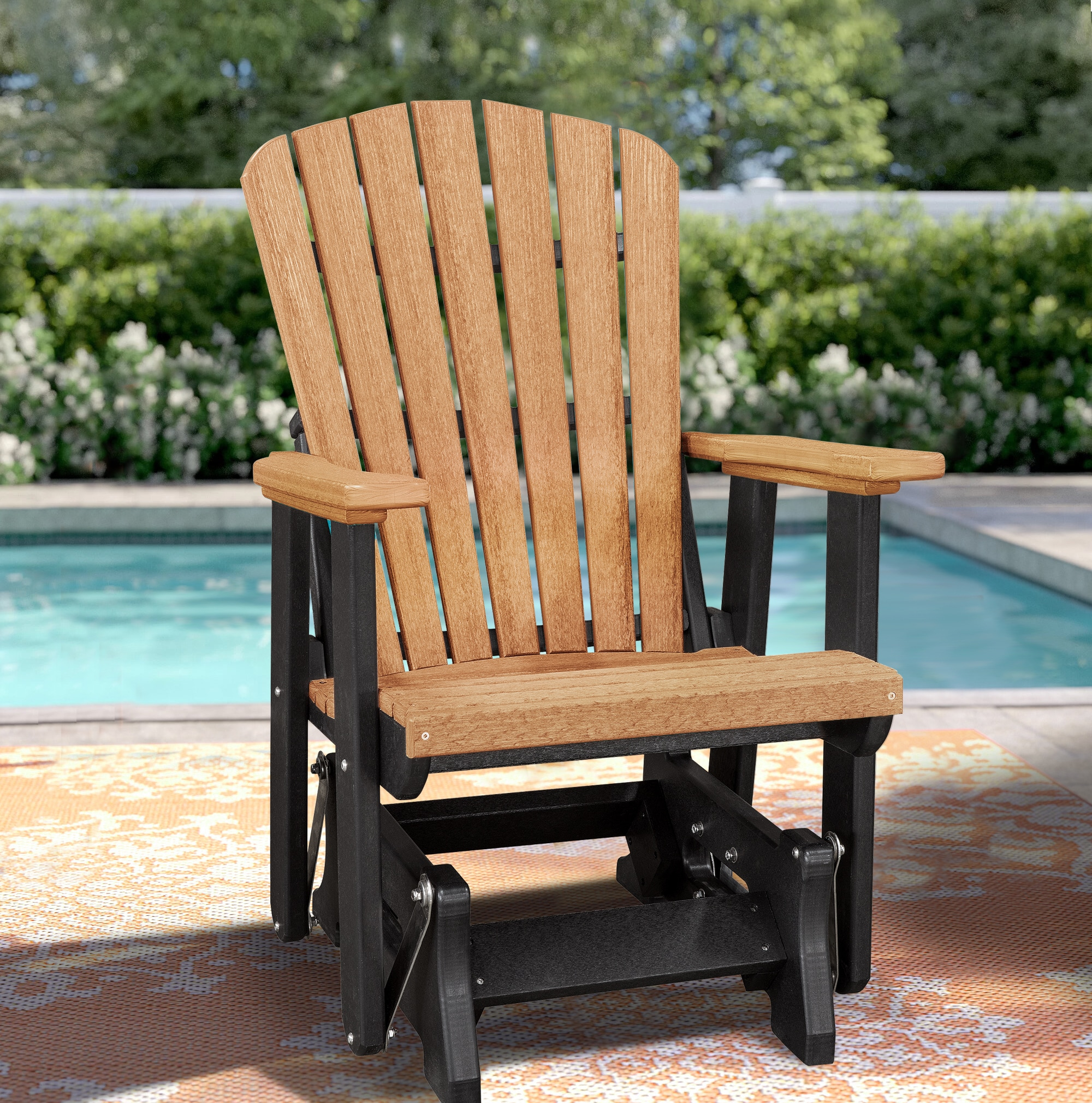 Outdoor Leisure Products Plastic Adirondack Chair