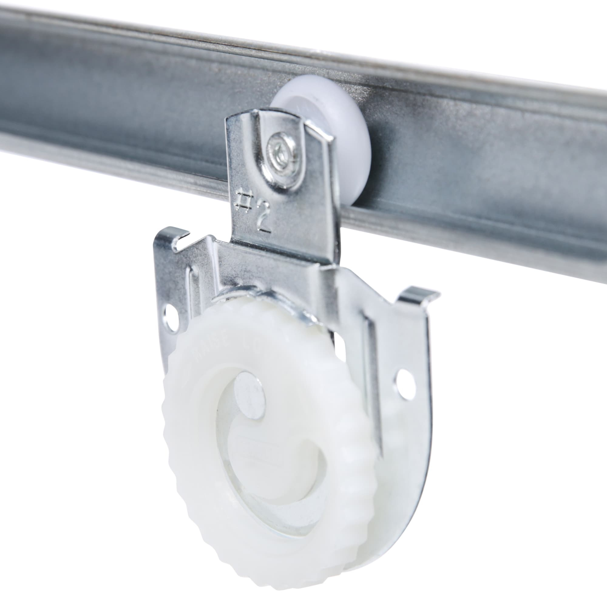 V770 By-Pass Door Hardware Set with Dial Action Hanger