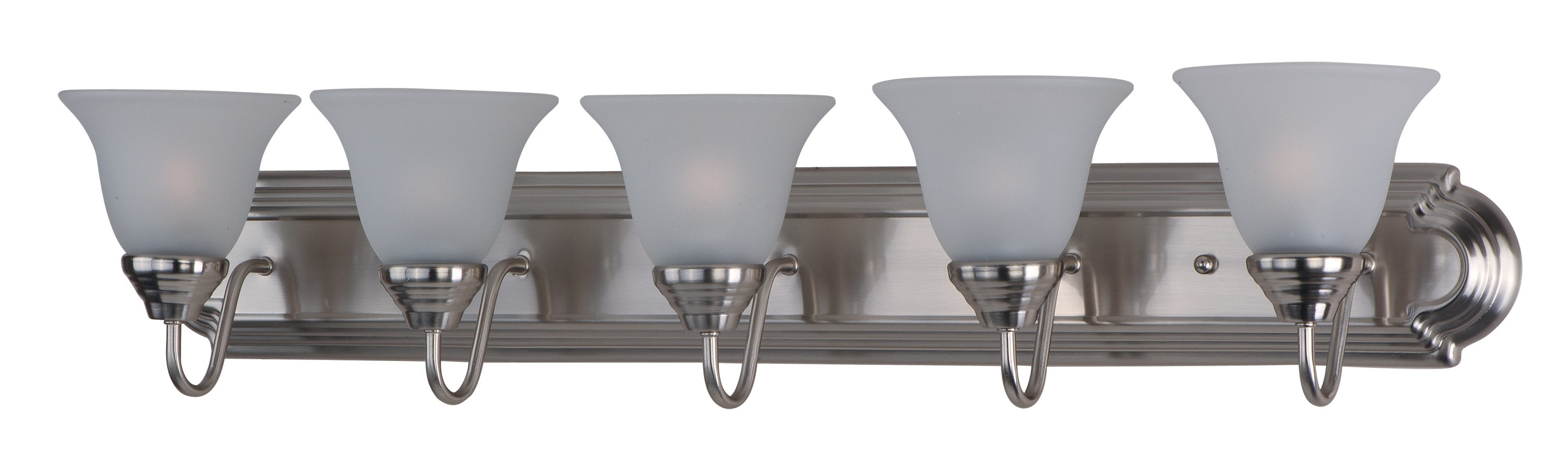 Maxim Lighting Essentials - 801x 5 - Light Vanity in  Satin Nickel