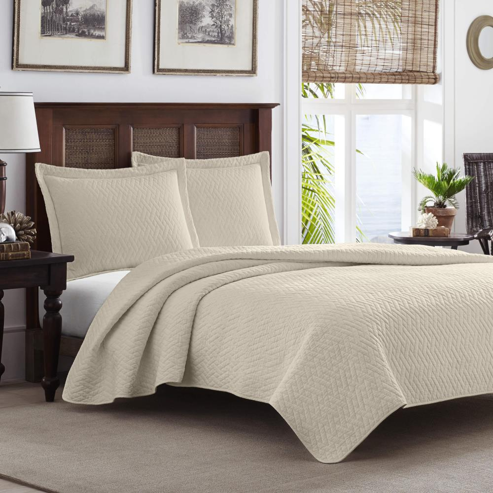 Dune Twin Cotton Reversible Quilt Set with Shams