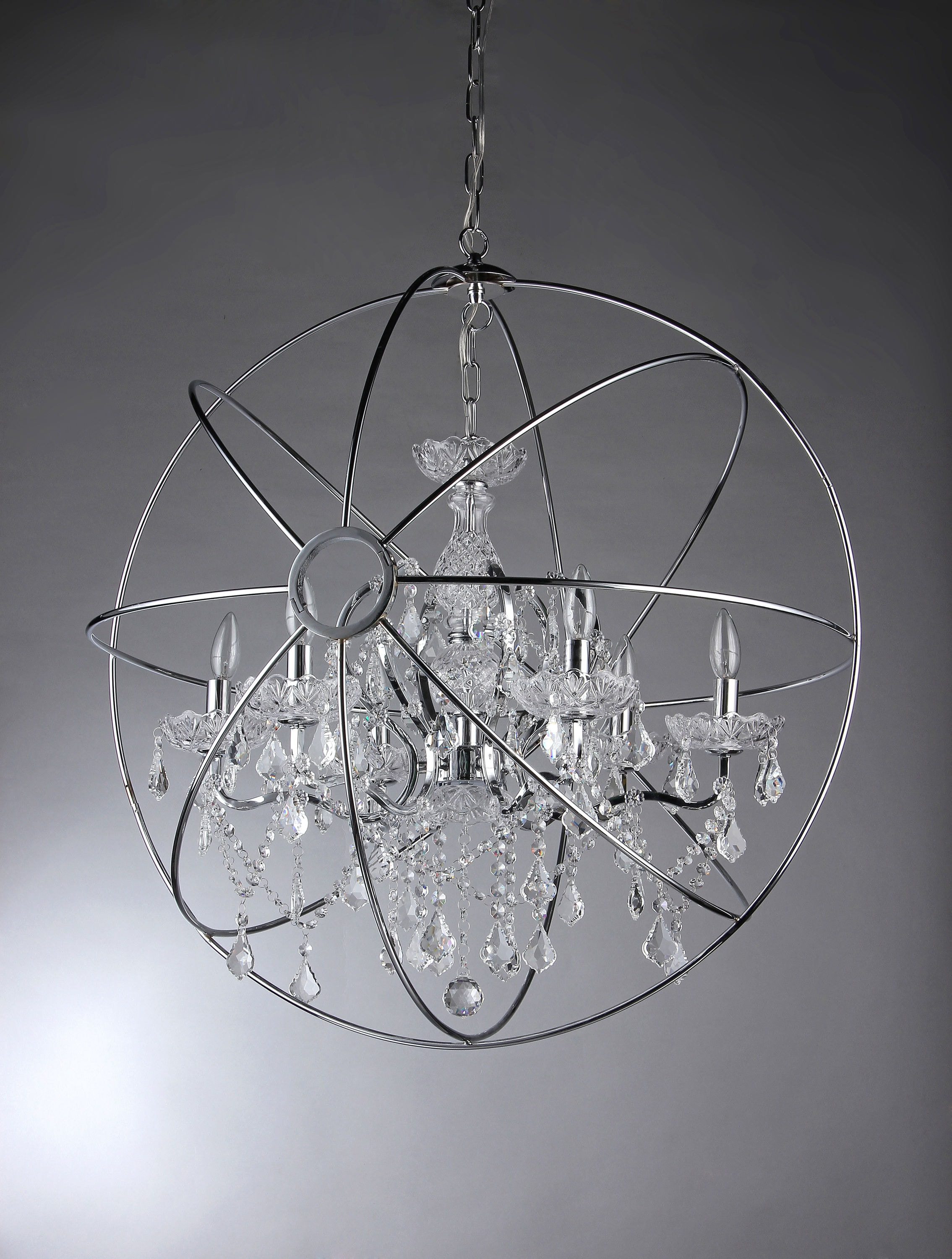 Warehouse of Tiffany Saturn's Ring 22-inch Chandelier