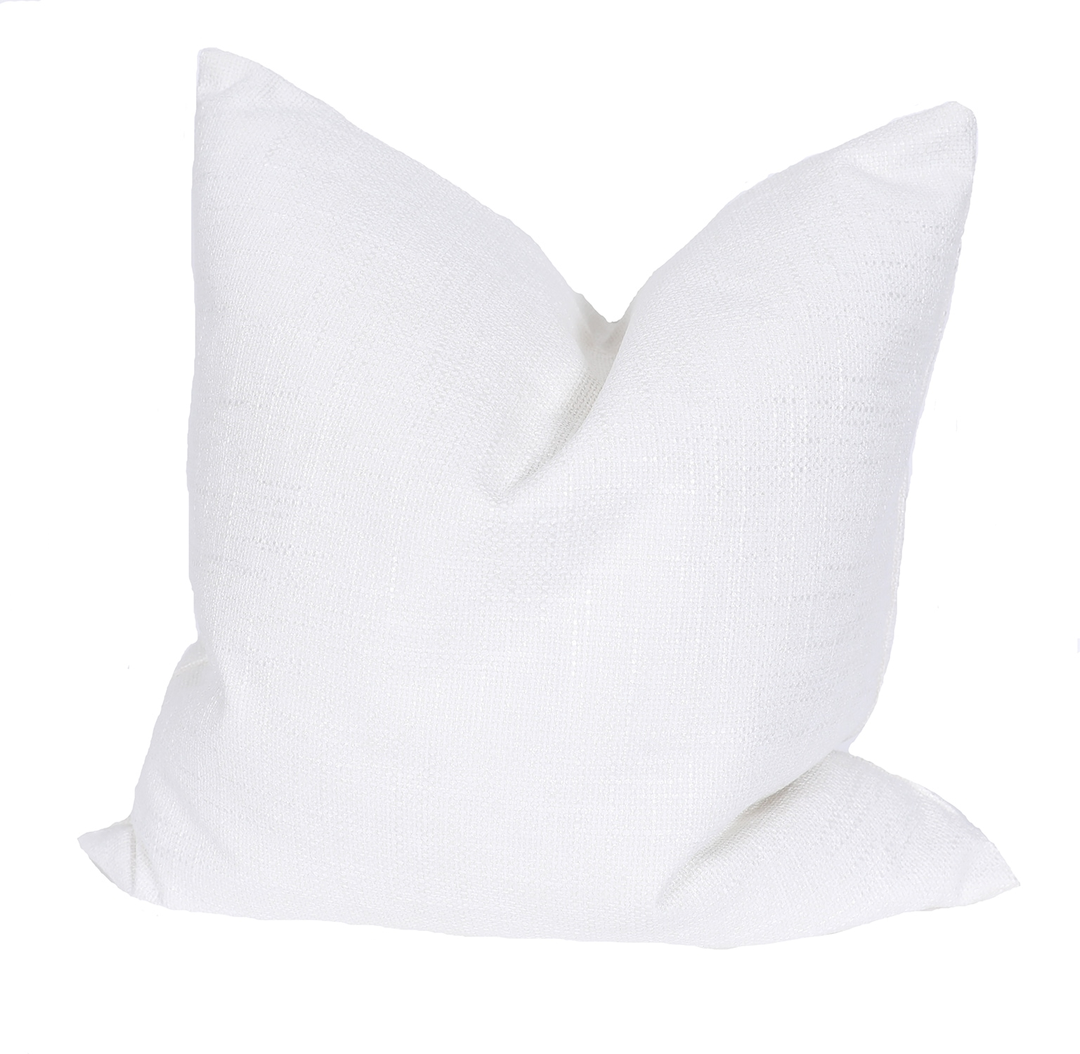 MANOR LUXE Elise 22-in x 22-in Off-white Square Indoor Decorative Pillow