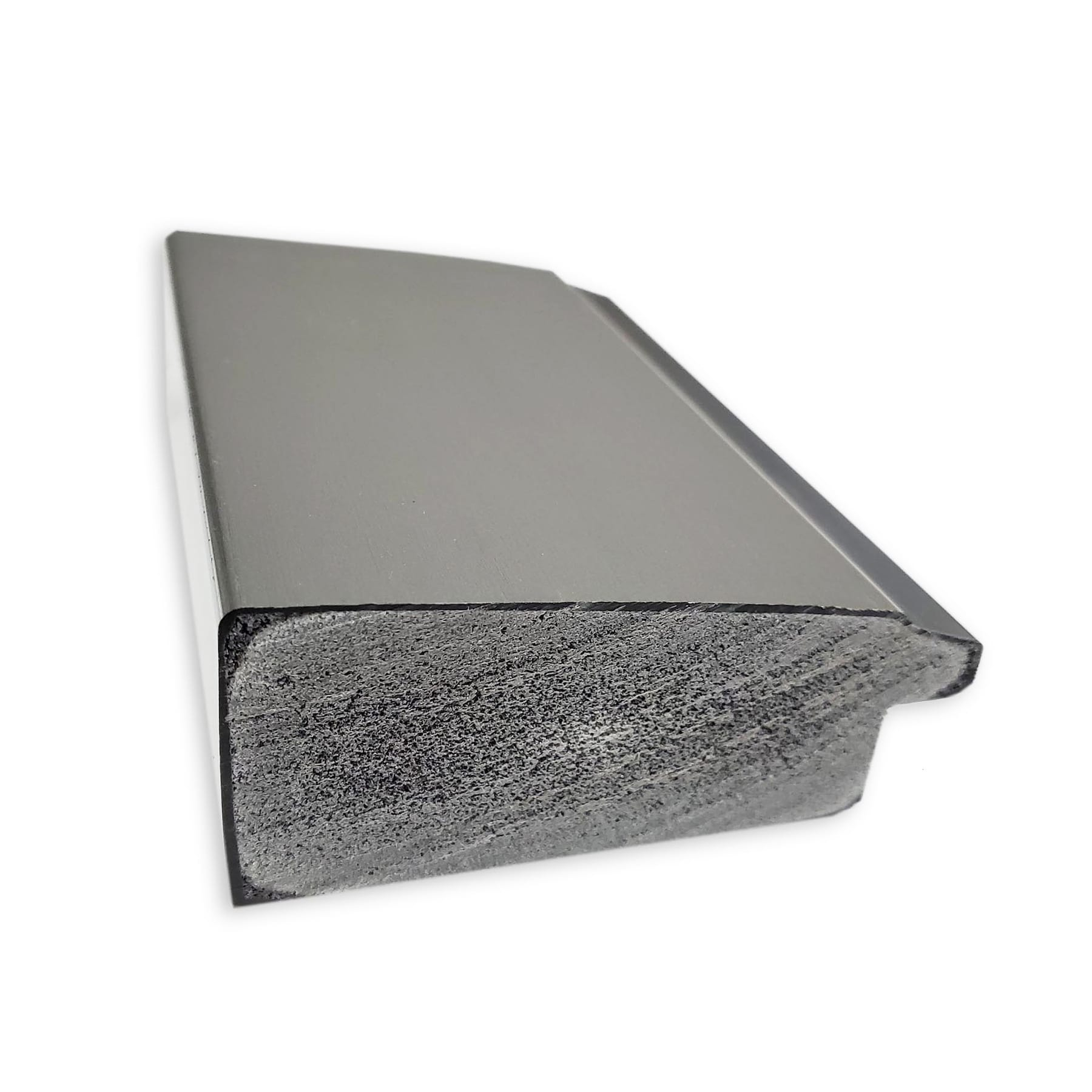Amanti Art Beveled Bathroom Wall Mirror - Vista Brushed Nickel Frame Vista Brushed Nickel Outer Size: 22 x 28 in