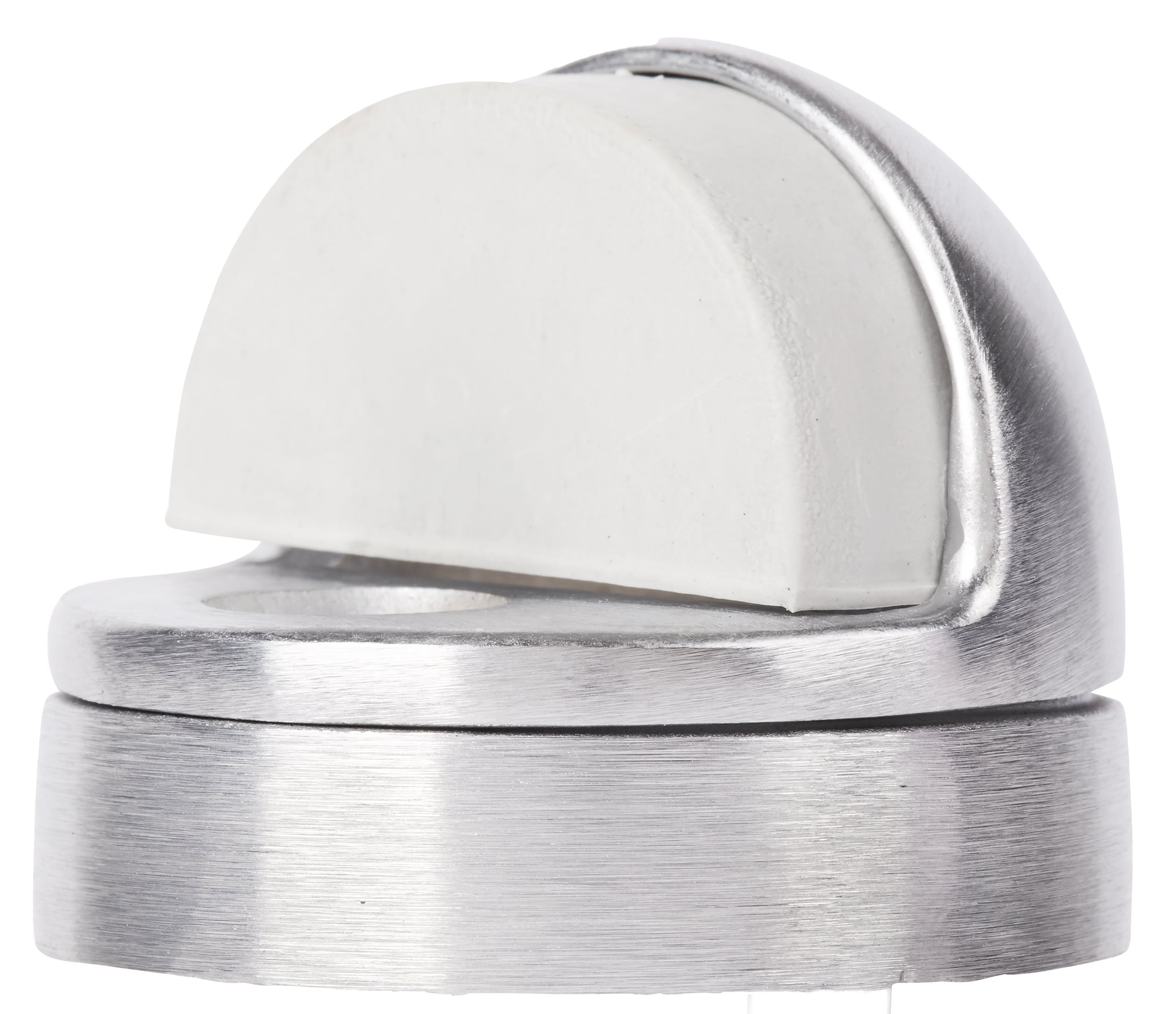 BRINKS Commercial - Dome Floor Door Stop, Satin Chrome Finish - Non-Obtrusive Option to Protect Doors and Walls