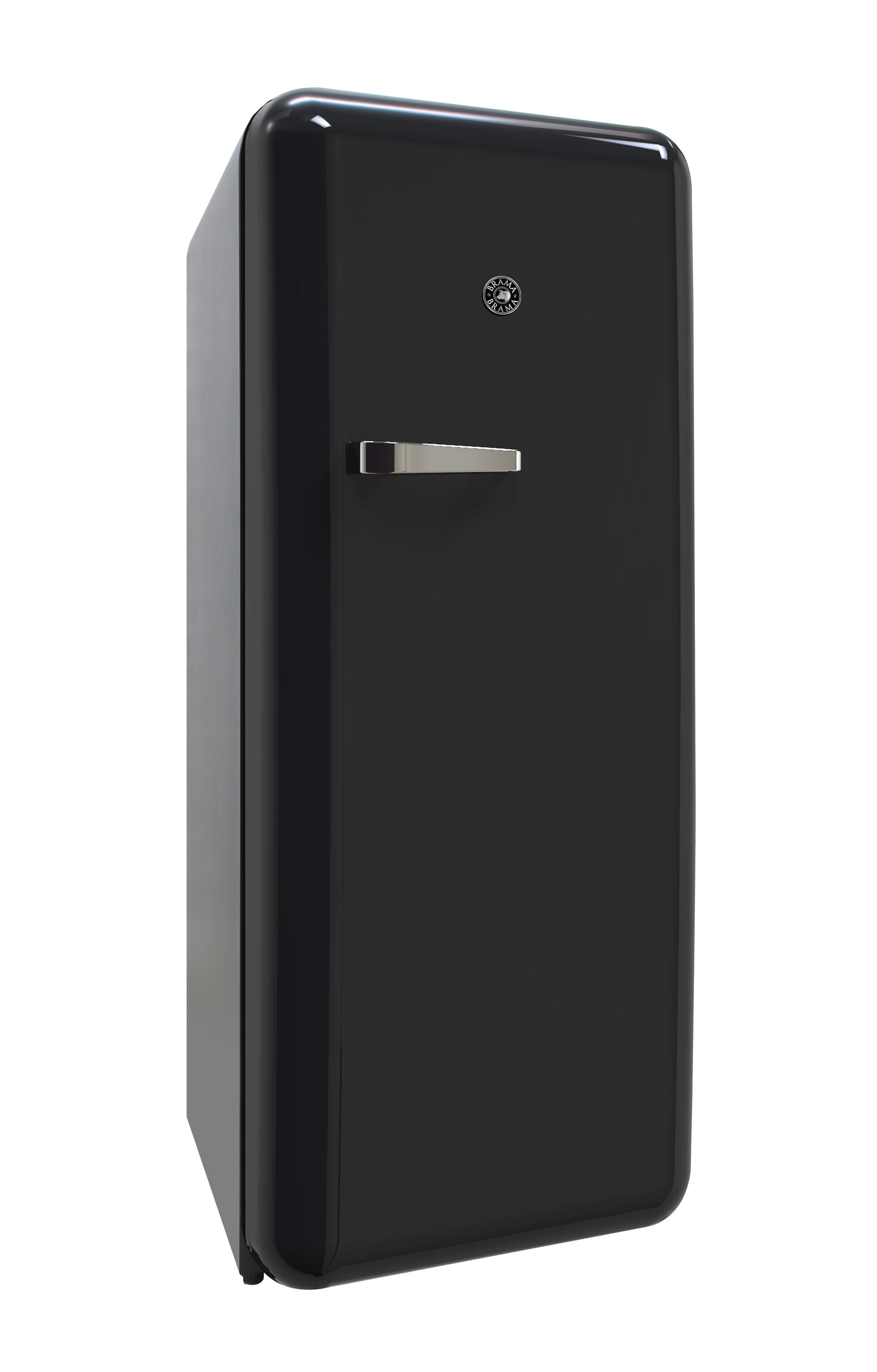 9.2 cu. ft. Freestanding Top Freezer Retro Refrigerator in Black