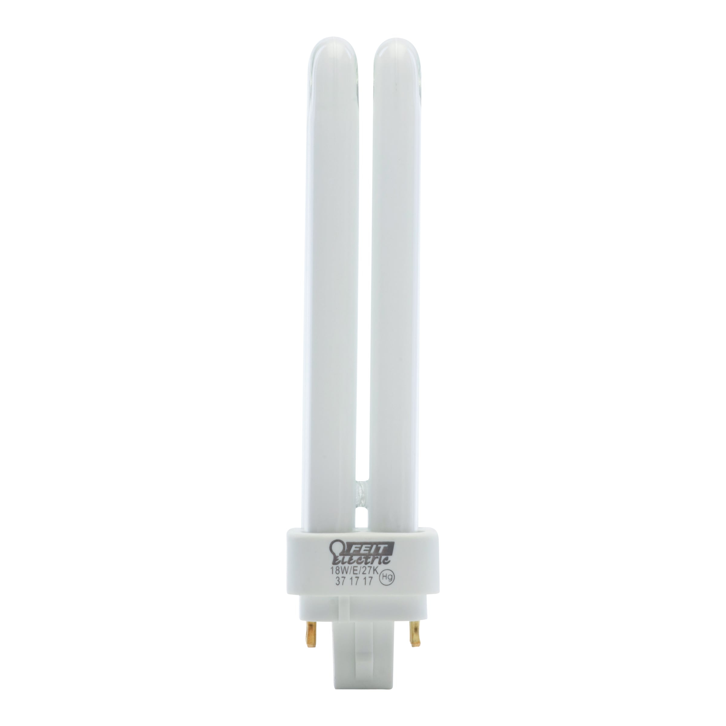 18-Watt White Frosted Glass CFL Tubular Light Bulb