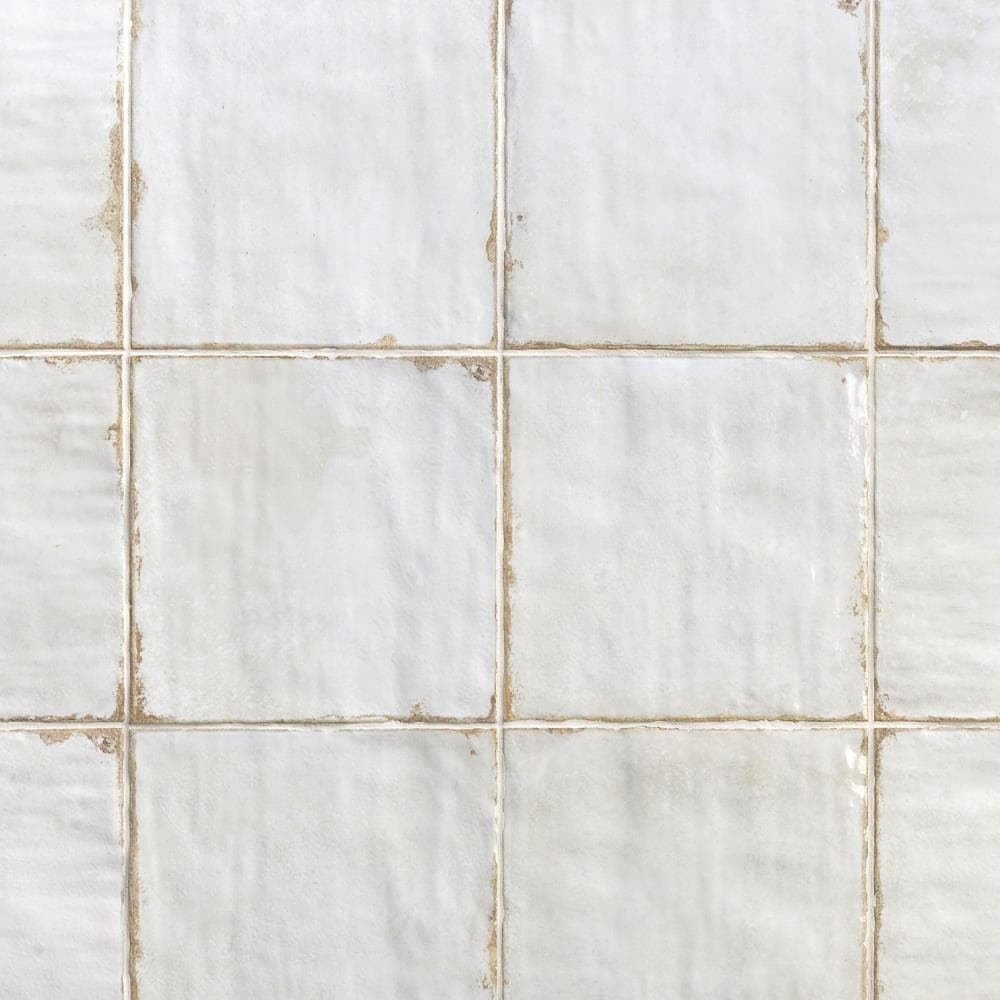 Artmore Tile Haven Blanco 8-in x 8-in Polished Ceramic Stone look Standard Wall Tile ( 10.76-sq ft Carton )