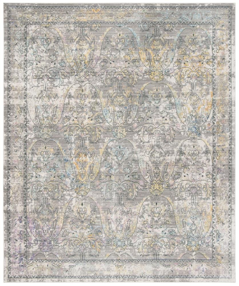 Safavieh Mystique Grey and Multi-Color Area Rug